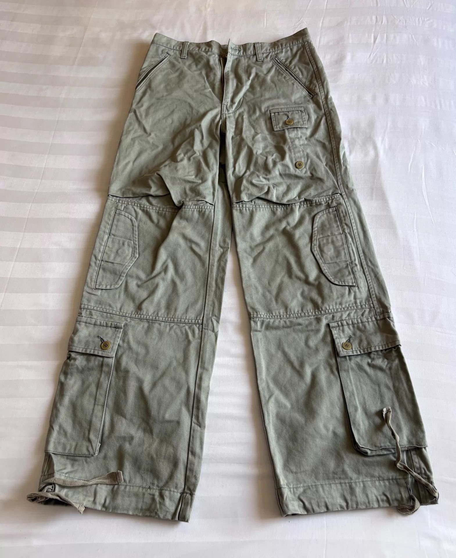 CABANE de ZUCCa cabane de zucca vintage pleated work pants Size US 30 / EU 46 - 1 Thumbnail