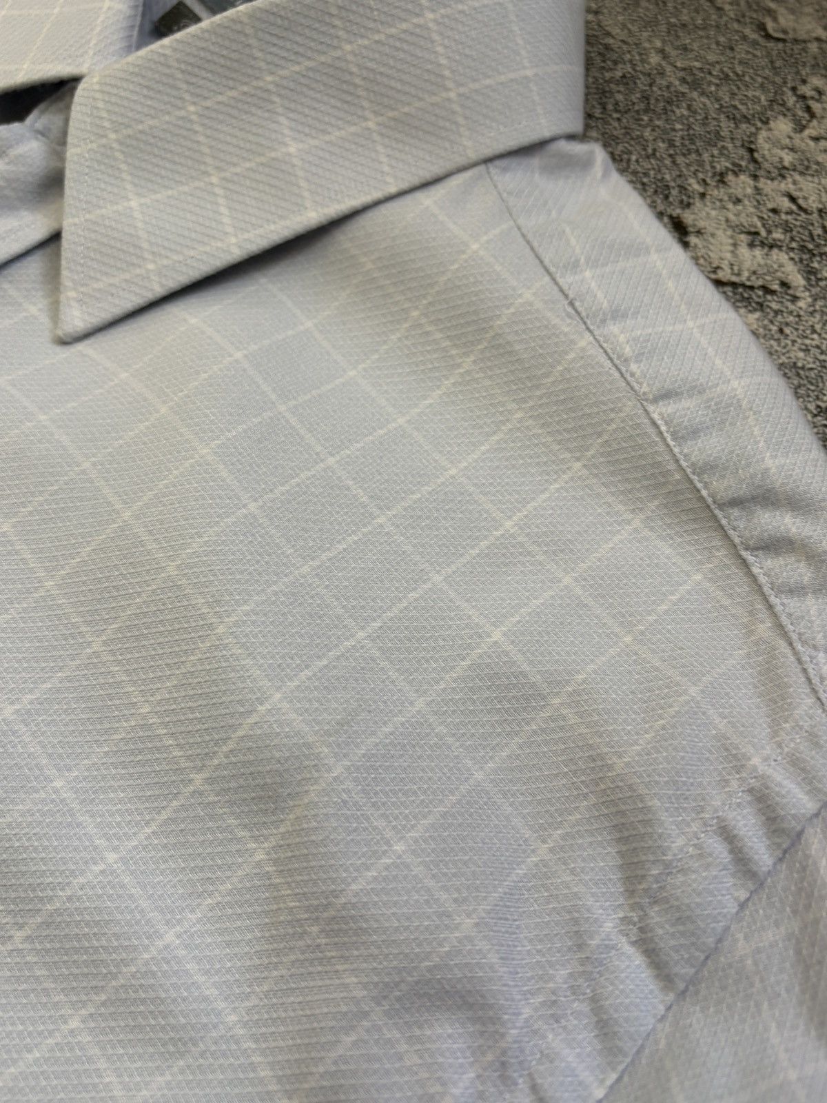 Christian Dior Monsieur Vintage Christian Dior Check Cotton Shirt Blue White XL Size US XL / EU 56 / 4 - 11 Thumbnail