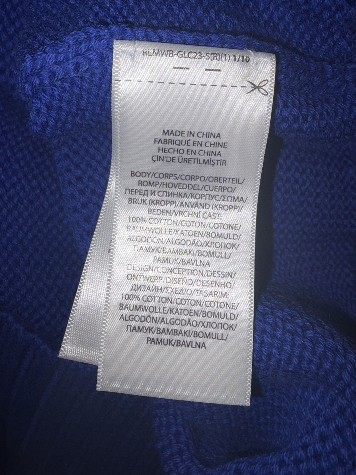 Polo Ralph Lauren Polo Ralph Lauren Bear Sweater Knit Blue Size US L / EU 52-54 / 3 - 4 Thumbnail