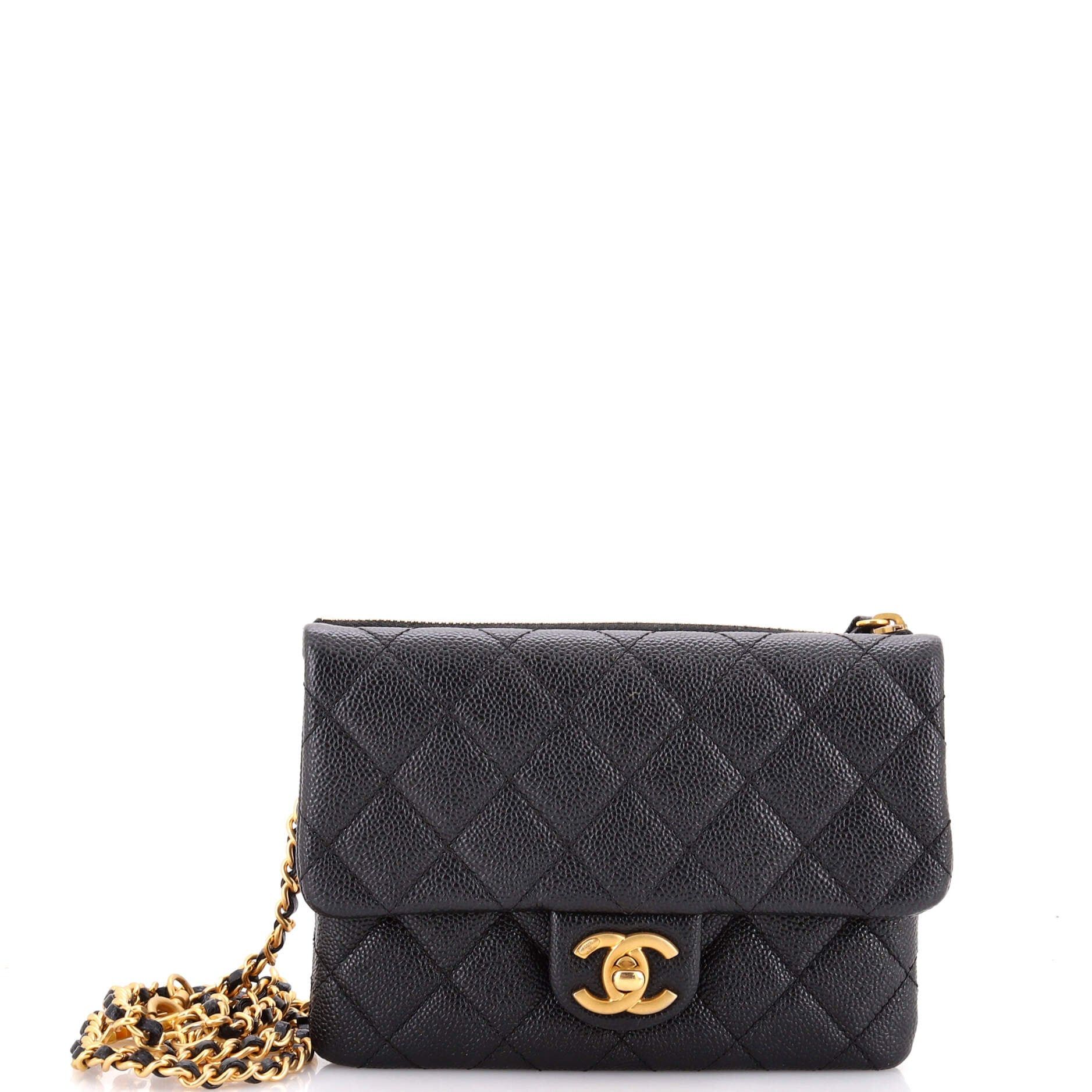 Chanel Pick Me Up Logo Chain Belt Bag Size ONE SIZE - 1 Thumbnail
