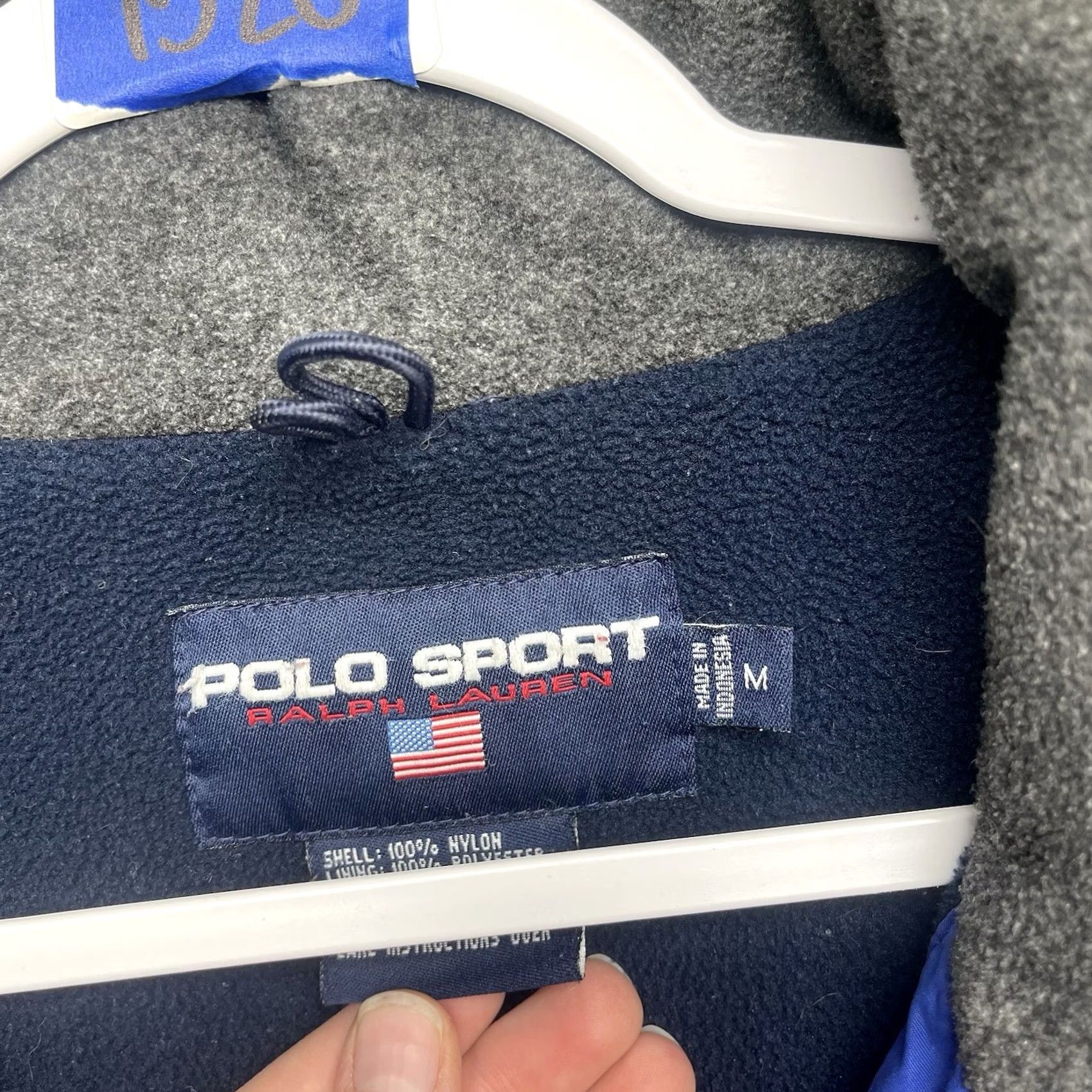 Ralph Lauren VINTAGE Polo Sport Ralph Lauren Nylon Jacket Mens Medium Size US M / EU 48-50 / 2 - 6 Thumbnail
