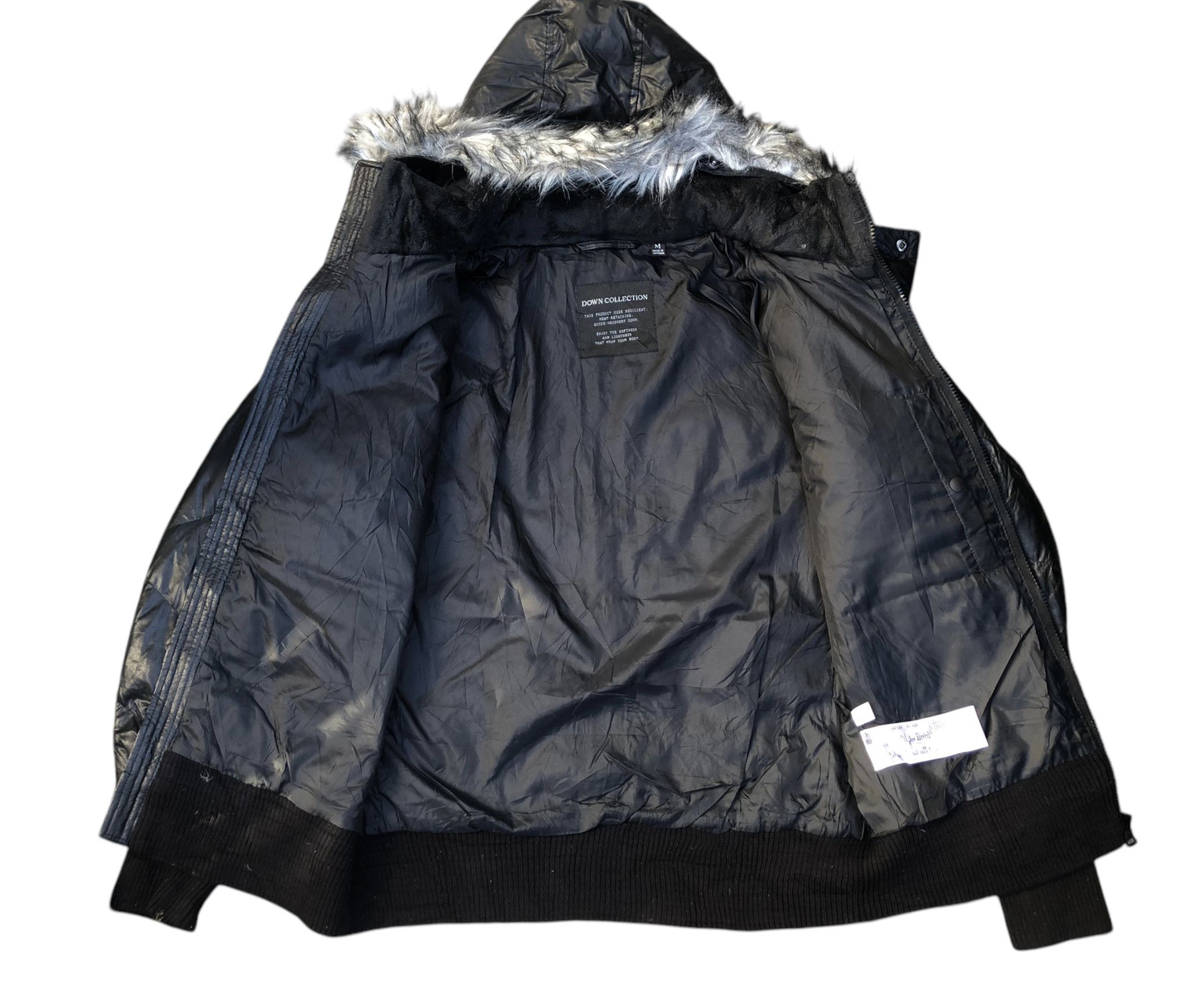 Japanese Brand × Uniqlo UNIQLO Waxed Quilted Puffer Down Zipper Jacket Japan Size US M / EU 48-50 / 2 - 9 Thumbnail