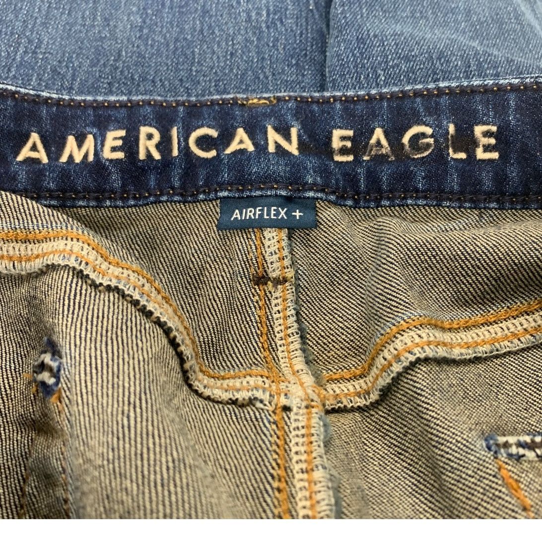 American Eagle Outfitters New American Eagle Womens 32X32 Cotton Blend Denim Jeans Size 33" - 5 Thumbnail
