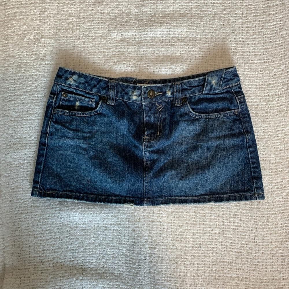Urban Outfitters MOTO Women's Denim Mini Skirt - Stylish Casual Wear Size 28" / US 6 / IT 42 - 1 Thumbnail