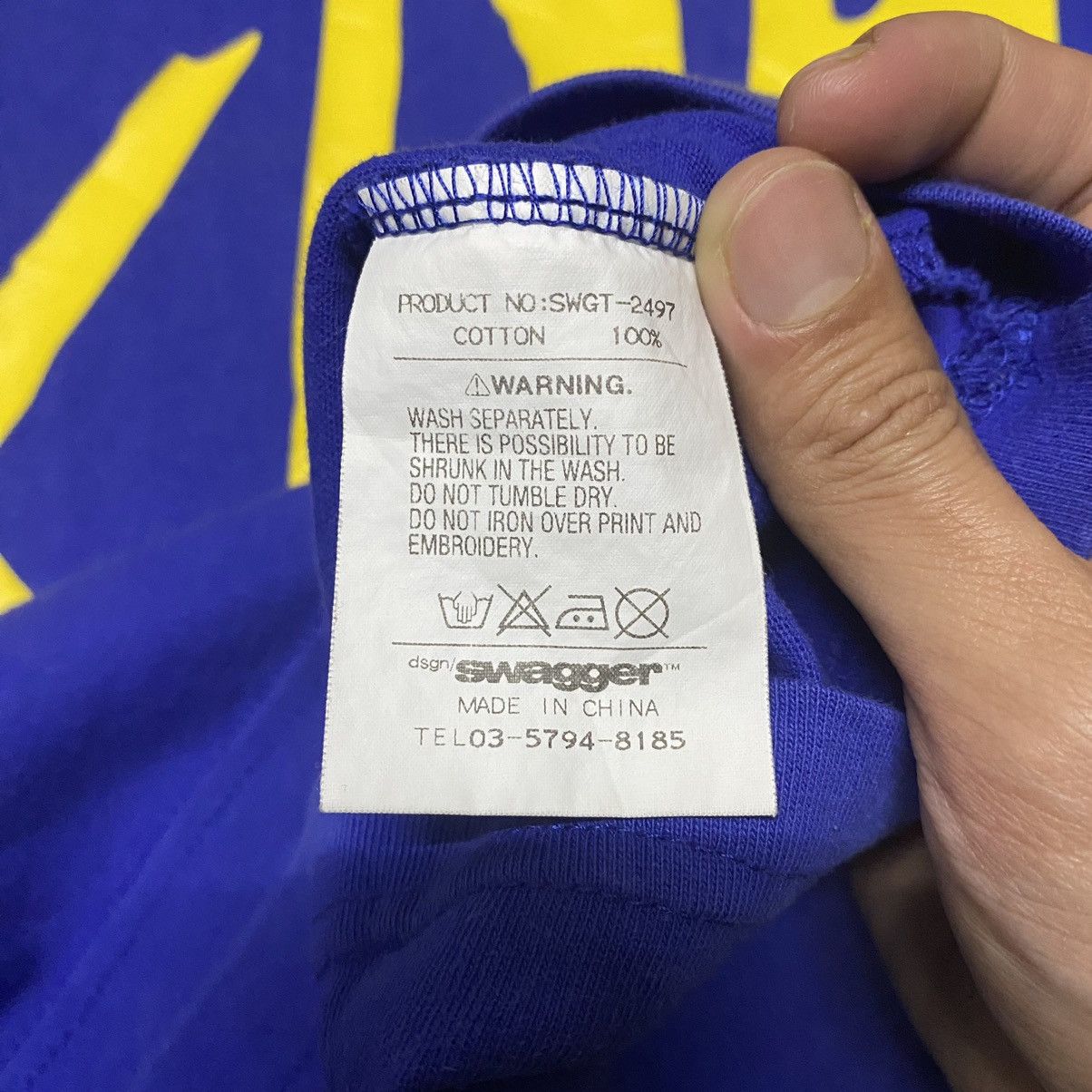 Japanese Brand × Swagger VINTAGE SWAGGER TKN4 STREETWEAR T SHIRT TAKESHI OSUMI Size US M / EU 48-50 / 2 - 9 Thumbnail