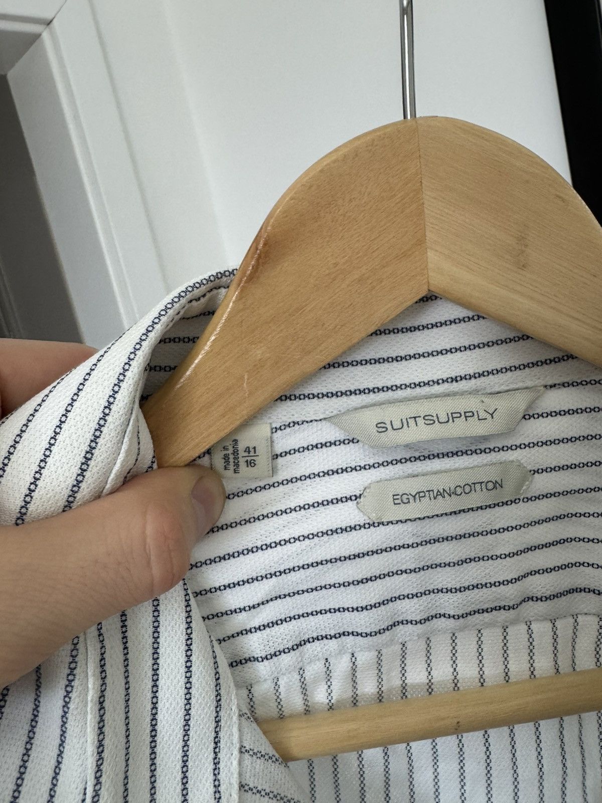 Suitsupply Suitsupply button up casual shirt stripes luxury cotton Size US M / EU 48-50 / 2 - 3 Thumbnail