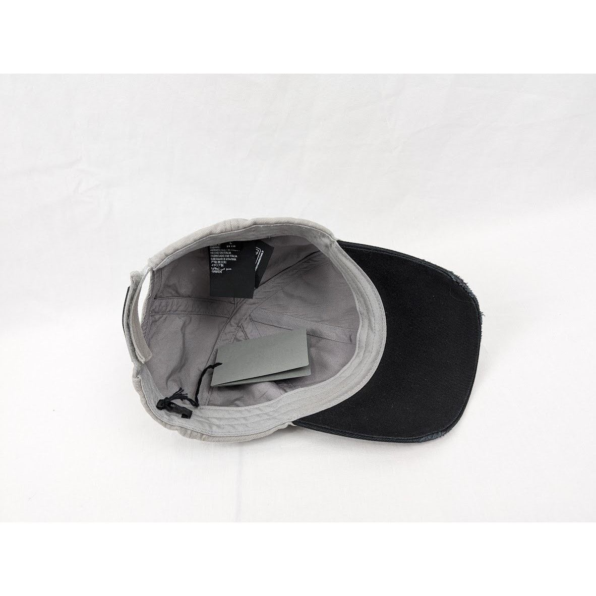 Balenciaga o1rshd1 Size: L / P.E 18 Black Logo Cap / Hat in Beige/Black Size ONE SIZE - 16 Thumbnail