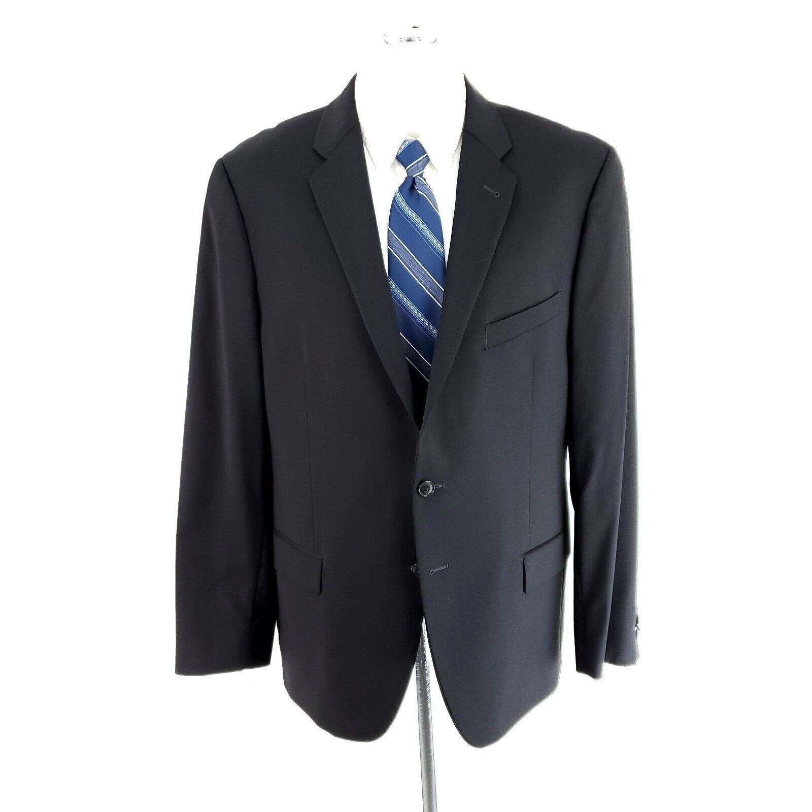 Joseph Abboud Joseph Abboud Marzotto Super 120s Wool 2 Button Blazer 42R G Size 42R - 3 Thumbnail