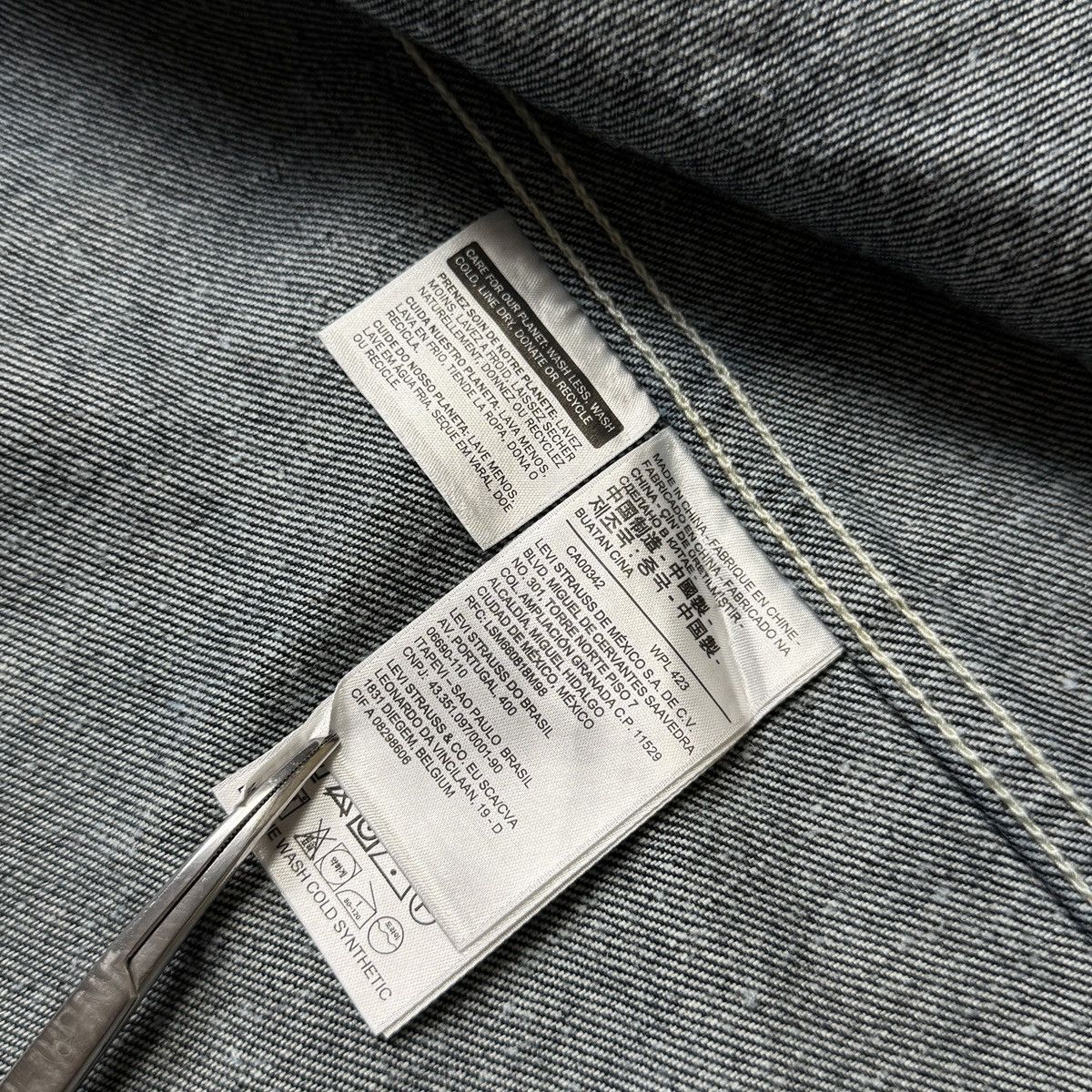 Levi's Levis Red - Engineered Indigo Raw Denim Coveralls Jacket Size US S / EU 44-46 / 1 - 10 Thumbnail