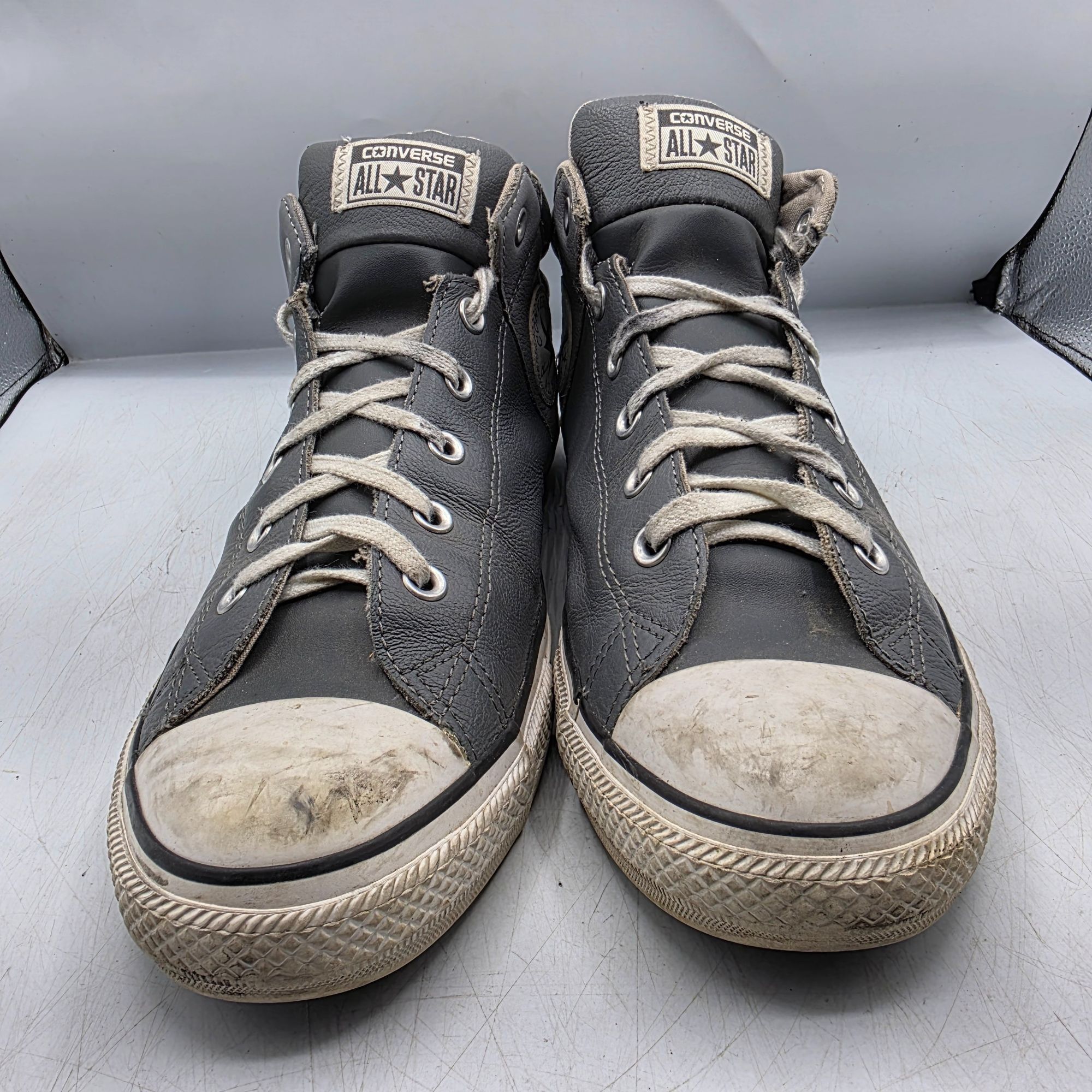 Converse Converse All Star Chuck Taylor Street Mid Mens Size 12 Gray Size US 12 / EU 45 - 2 Thumbnail