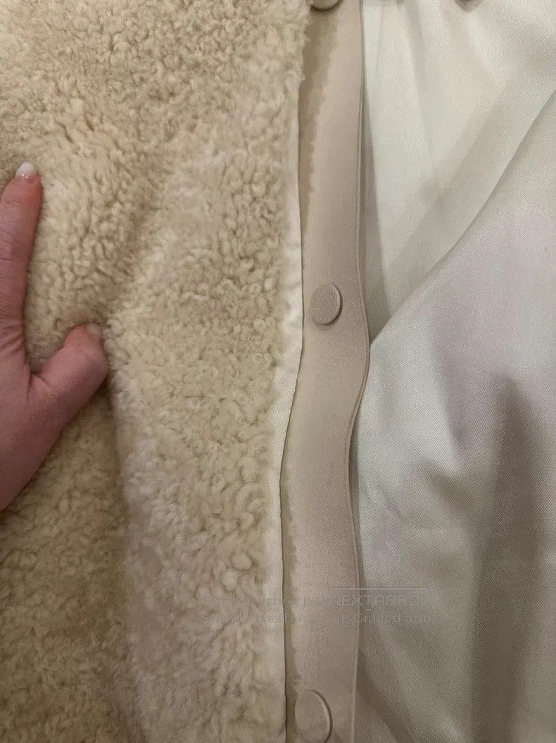 Jil Sander Jil Sander One piece coat of beige fur Size L / US 10 / IT 46 - 5 Thumbnail