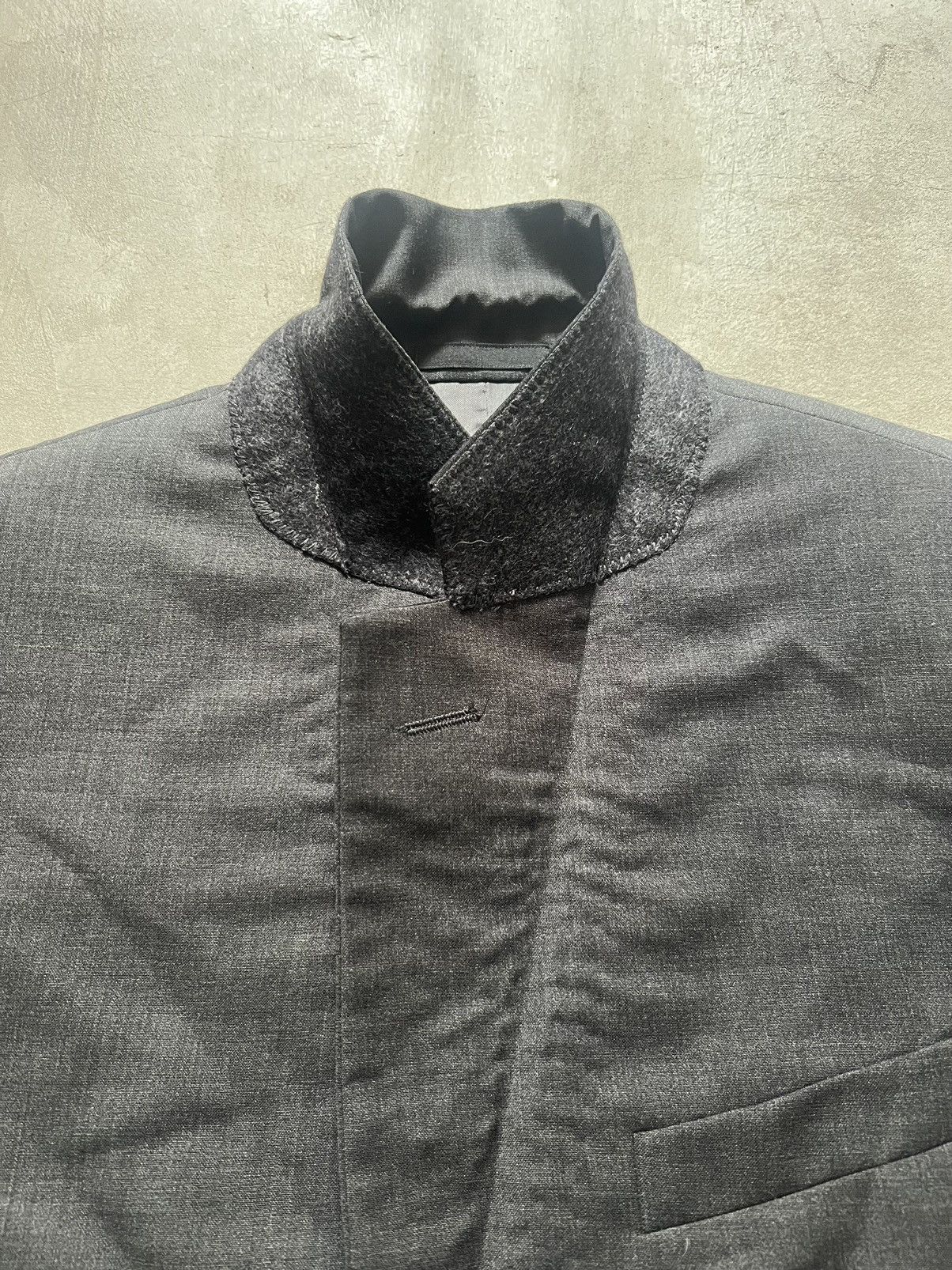 Designer × Prada Prada Fall 2009 3 Button Wool Blazer Coat Size 46R - 7 Thumbnail