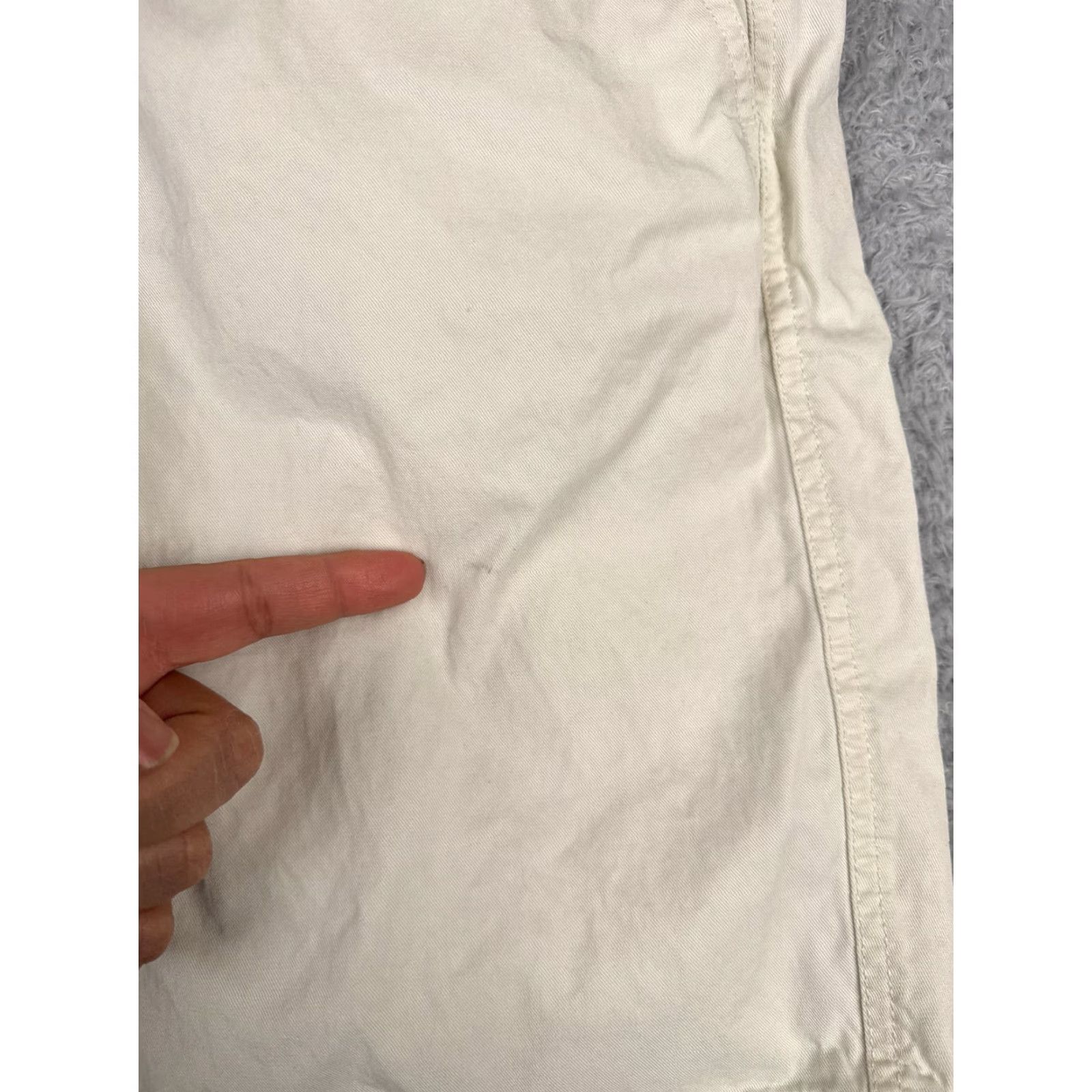 Tommy Bahama Tommy Bahama Shorts Men 38 White Chino Cotton Tencel Blend Flat Front 38x9 Size US 38 / EU 54 - 5 Thumbnail
