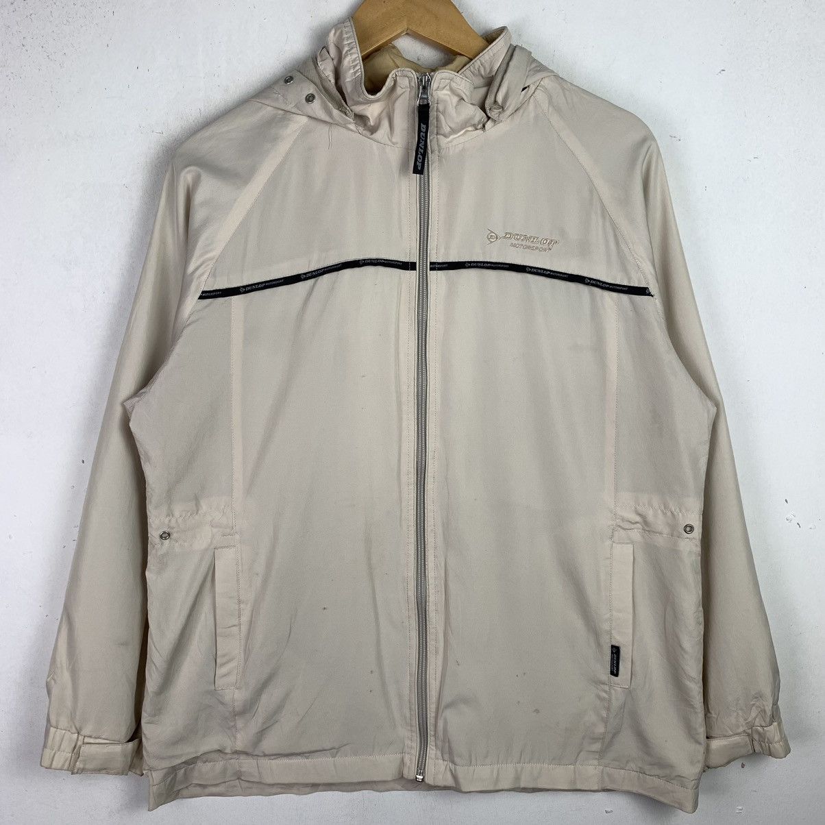 Dunlop × Japanese Brand × Vintage Vintage Dunlop Windbreaker Jacket Size US L / EU 52-54 / 3 - 1 Thumbnail