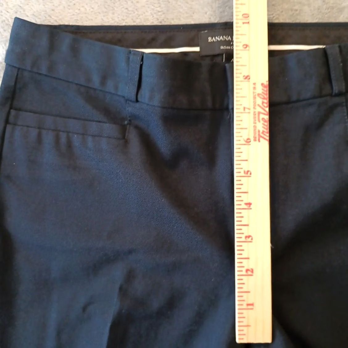 Banana Republic Banana Republic Sloan Curvy Ankle Pants Womens Size 4 Blue Pockets 29x26.5 Size 27" / US 4 / IT 40 - 4 Thumbnail