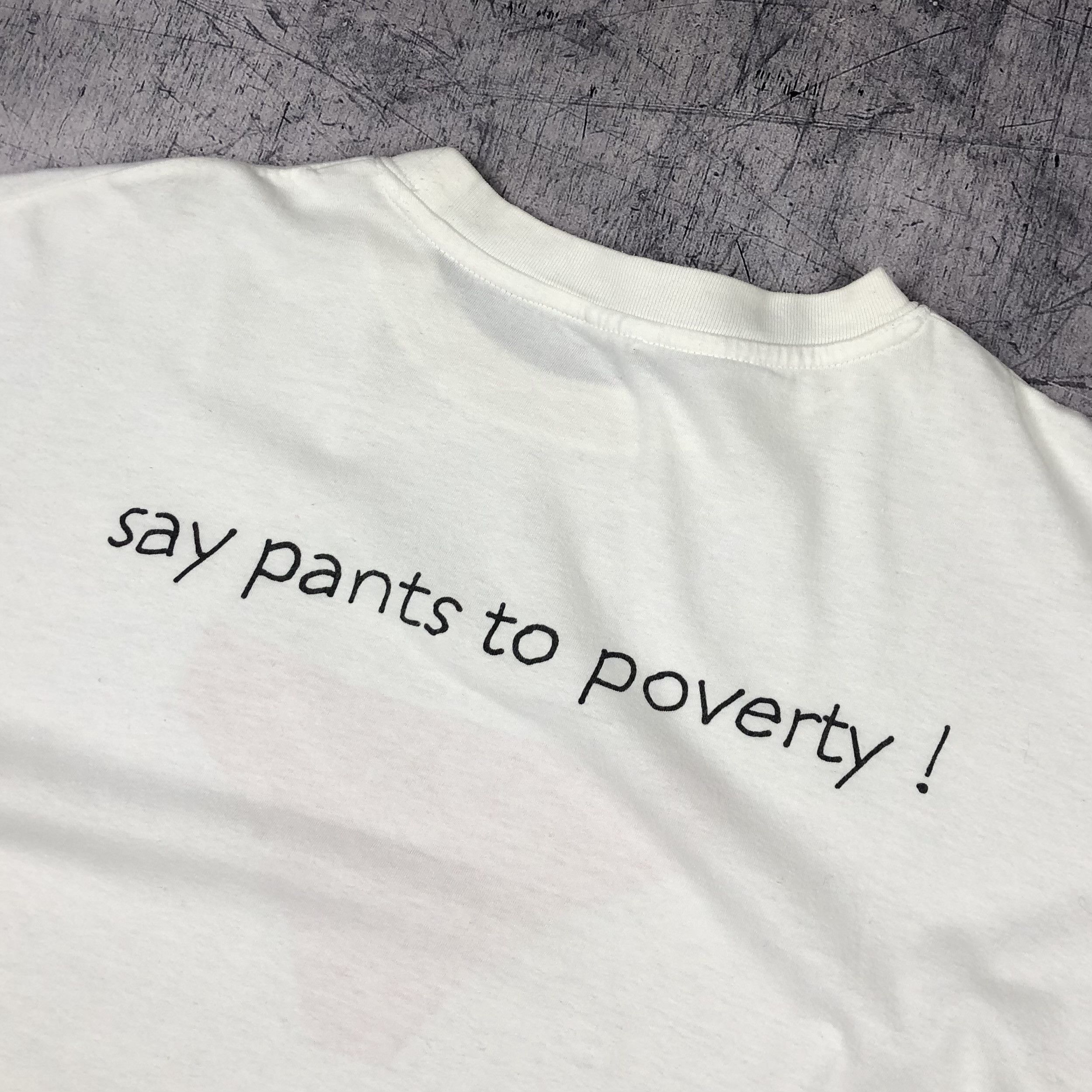 Vintage 2001 Comic Relief Say Pants To Poverty Red Nose Tee Size US XL / EU 56 / 4 - 2 Thumbnail