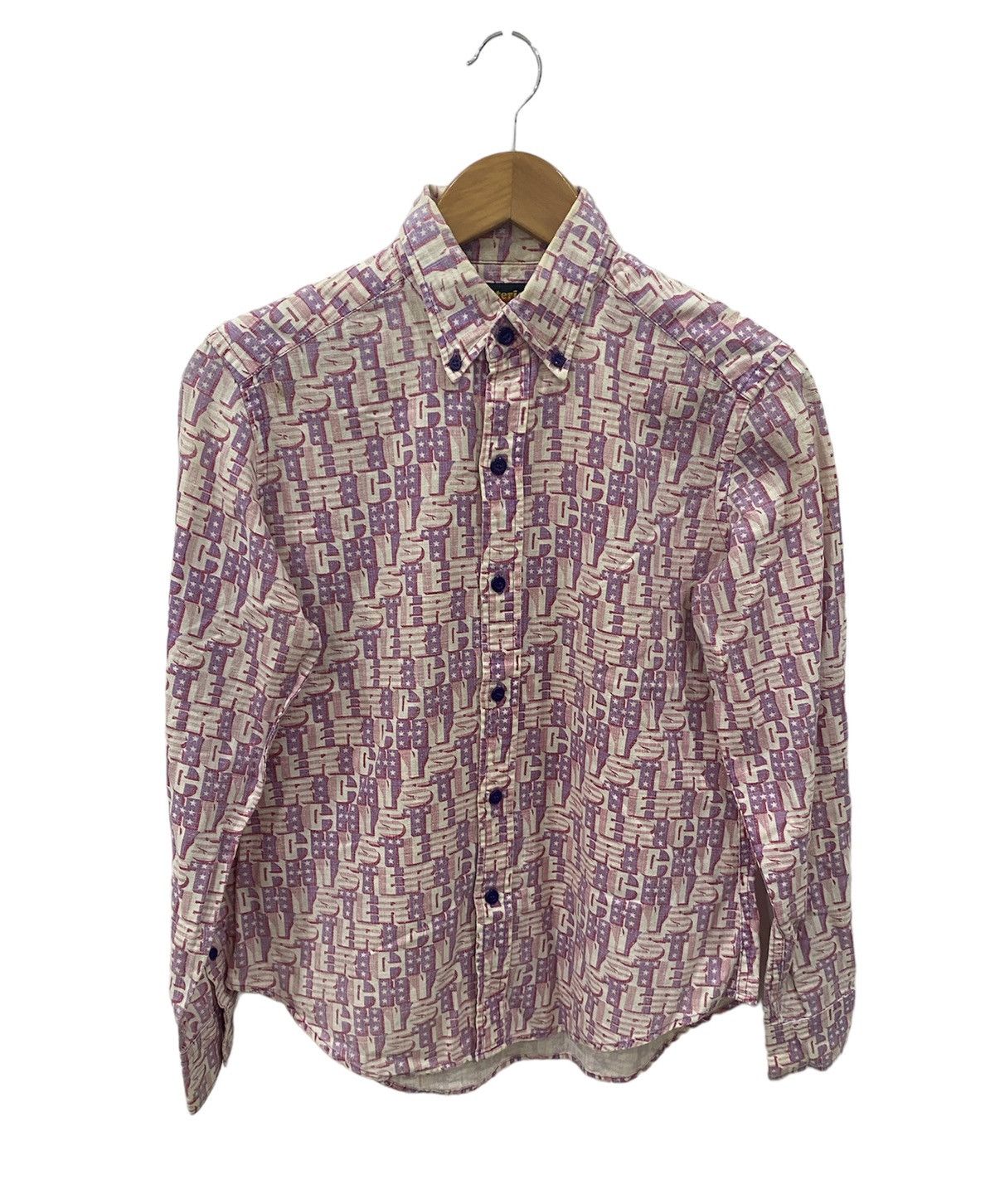 Hysteric Glamour ✅ Vintage HYSTERIC GLAMOUR Fullprint button down Japan shirt Size US S / EU 44-46 / 1 - 1 Thumbnail