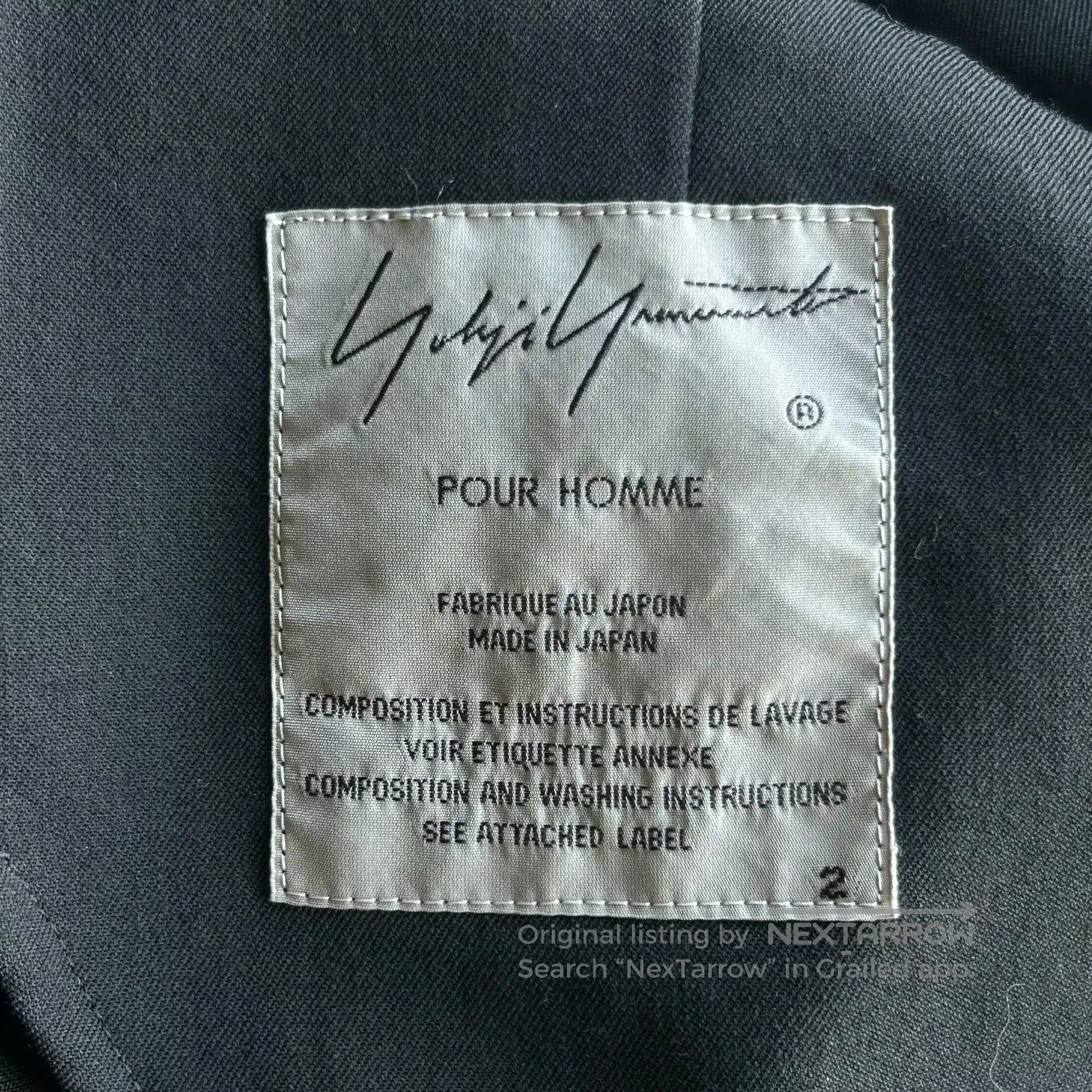 Yohji Yamamoto Yohji Yamamoto Black Floral Zip Suit Jacket. Size US M / EU 48-50 / 2 - 7 Thumbnail