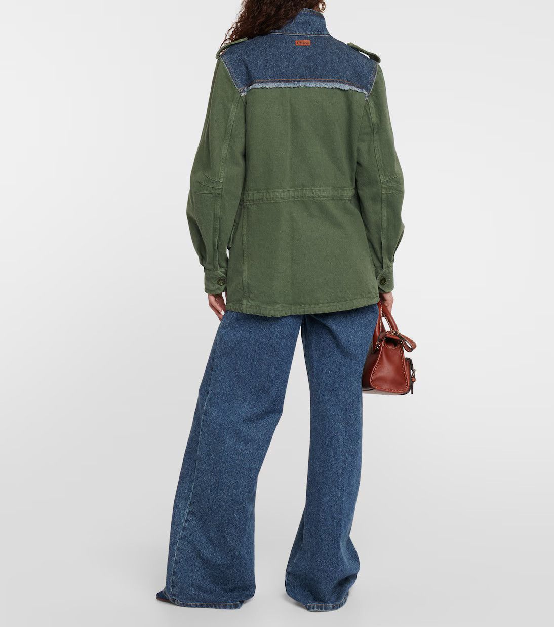 Chloe o1loc1c0425 CHC23 Jacket in Blue & Green Size S / US 4 / IT 40 - 3 Thumbnail