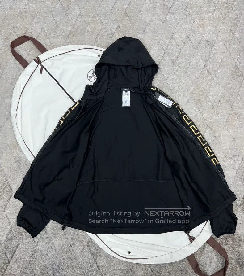 Versace Versace Phnom rim baroque hooded jacket coat Size US L / EU 52-54 / 3 - 4 Thumbnail