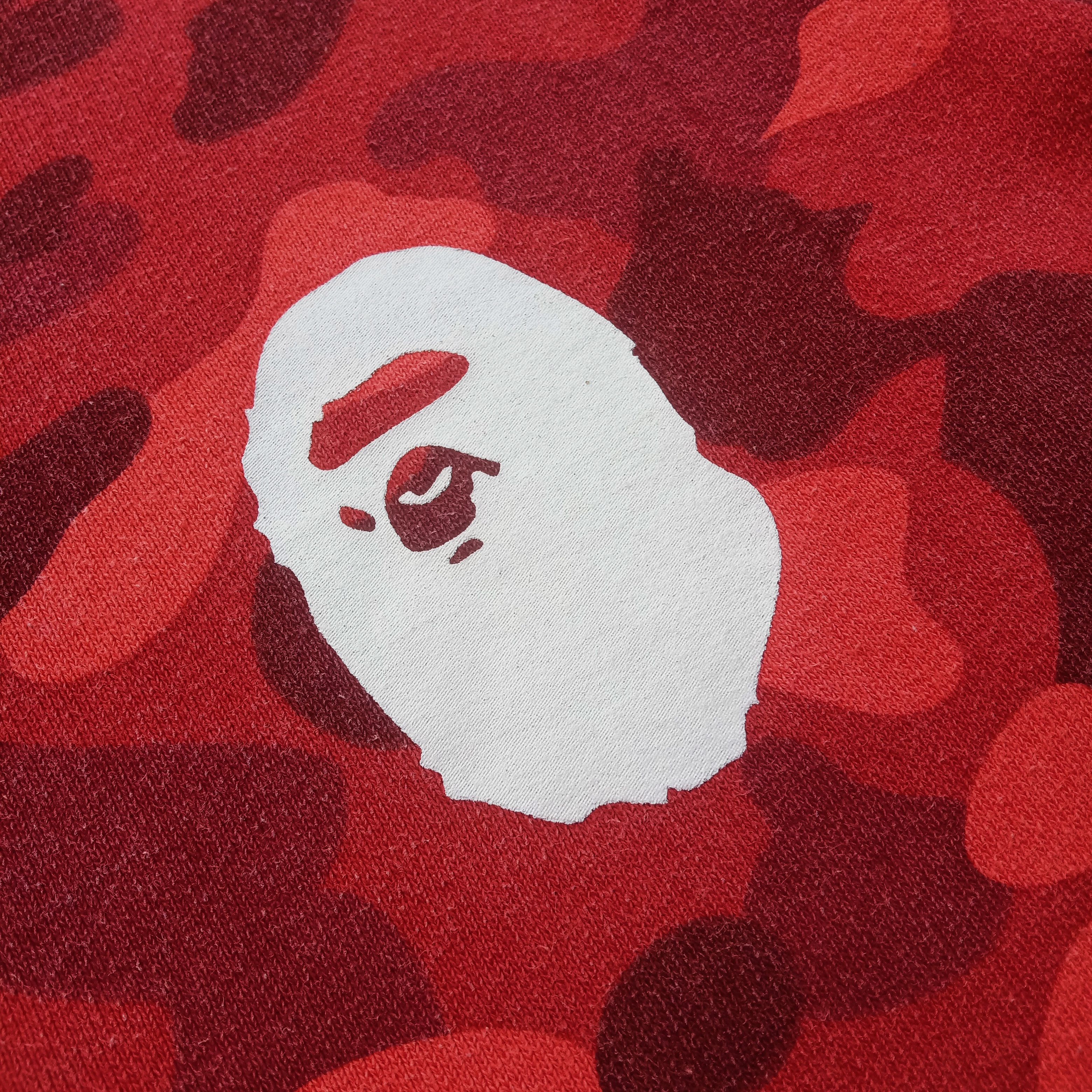 Bape Color Camo Ape Head Crewneck (2017) Size US XL / EU 56 / 4 - 3 Thumbnail