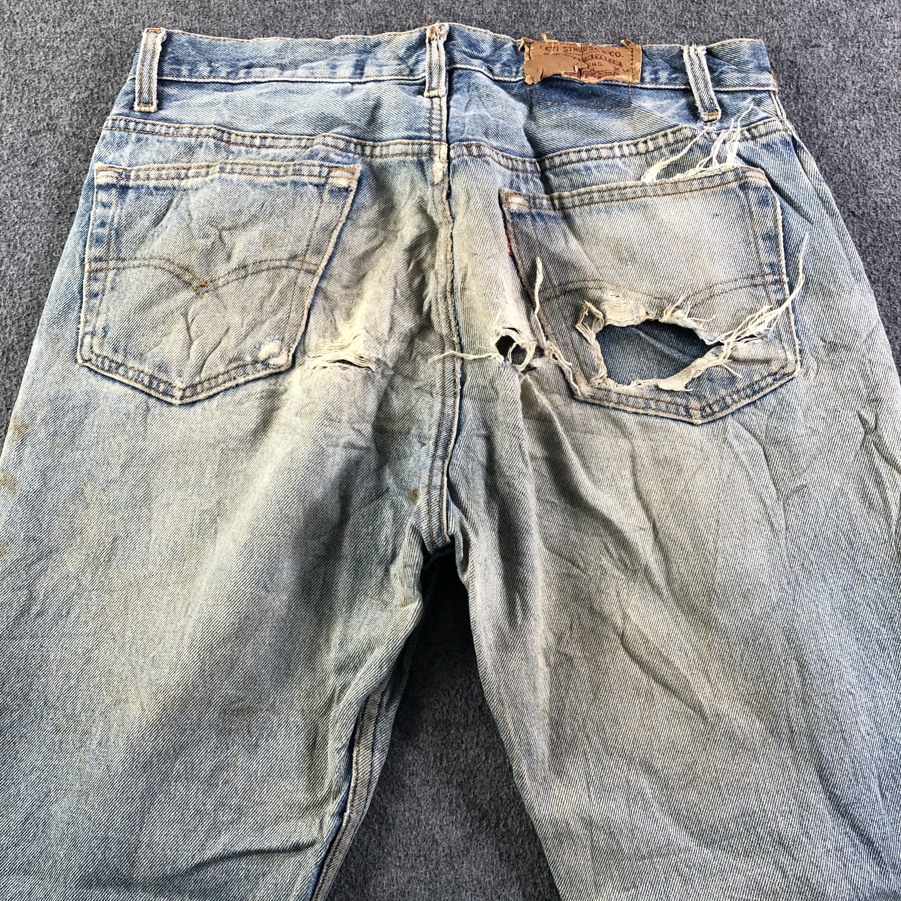 Levi's 90s Vintage Levis 501 Jeans-J3775 Size US 33 - 4 Thumbnail