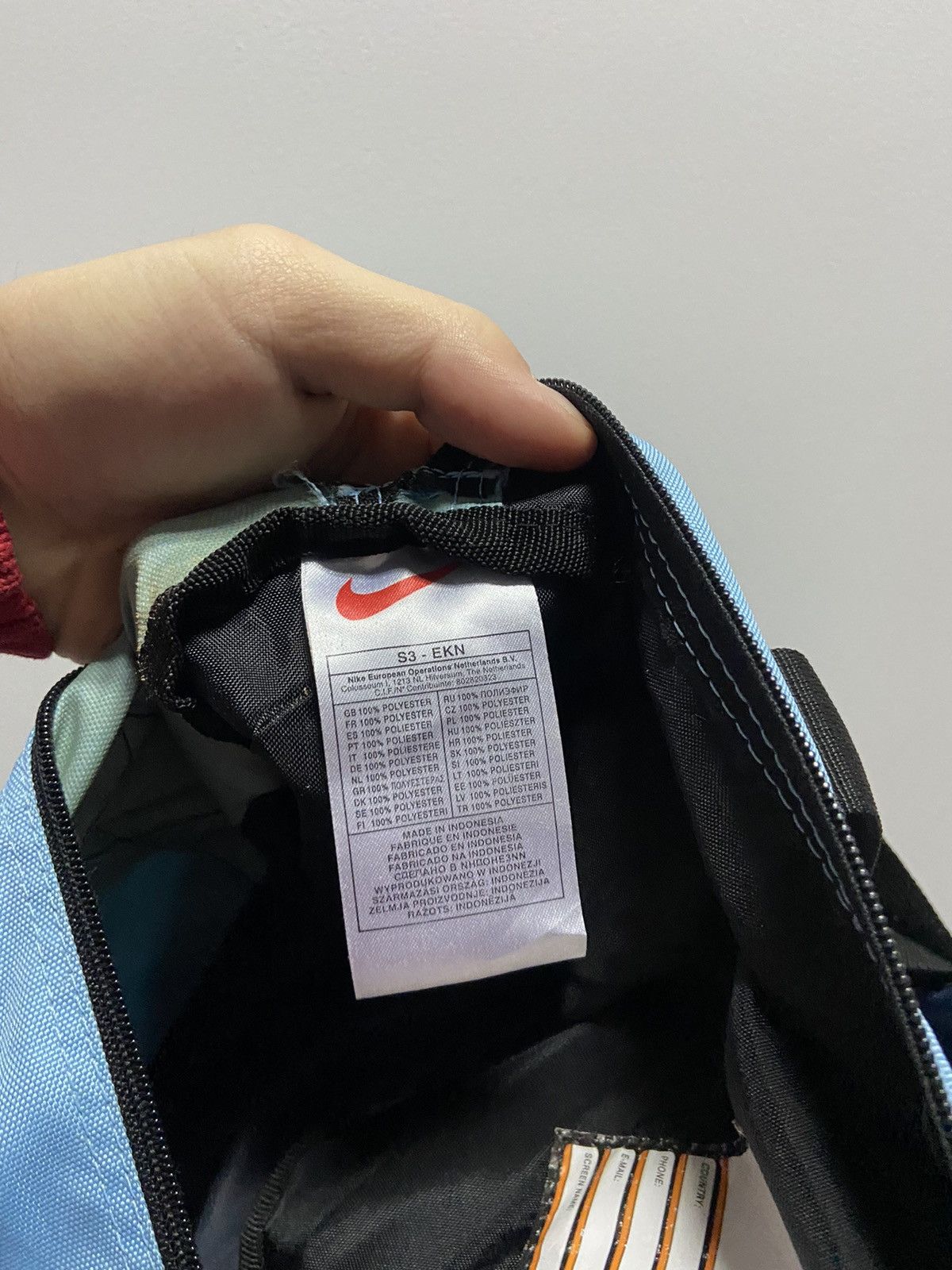 Nike × Vintage Nike Manual Bag gym sport Vintage Big logo 90s style Size ONE SIZE - 7 Thumbnail