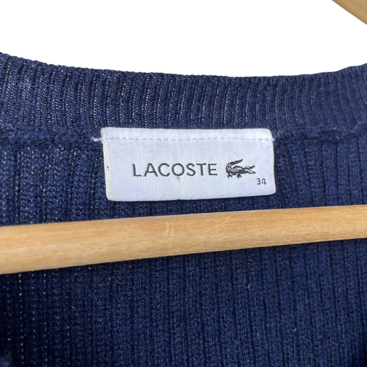 Lacoste Lacoste France Cashmere Blend Casual Fitted Mid Dress Size XS / US 0-2 / IT 36-38 - 7 Thumbnail