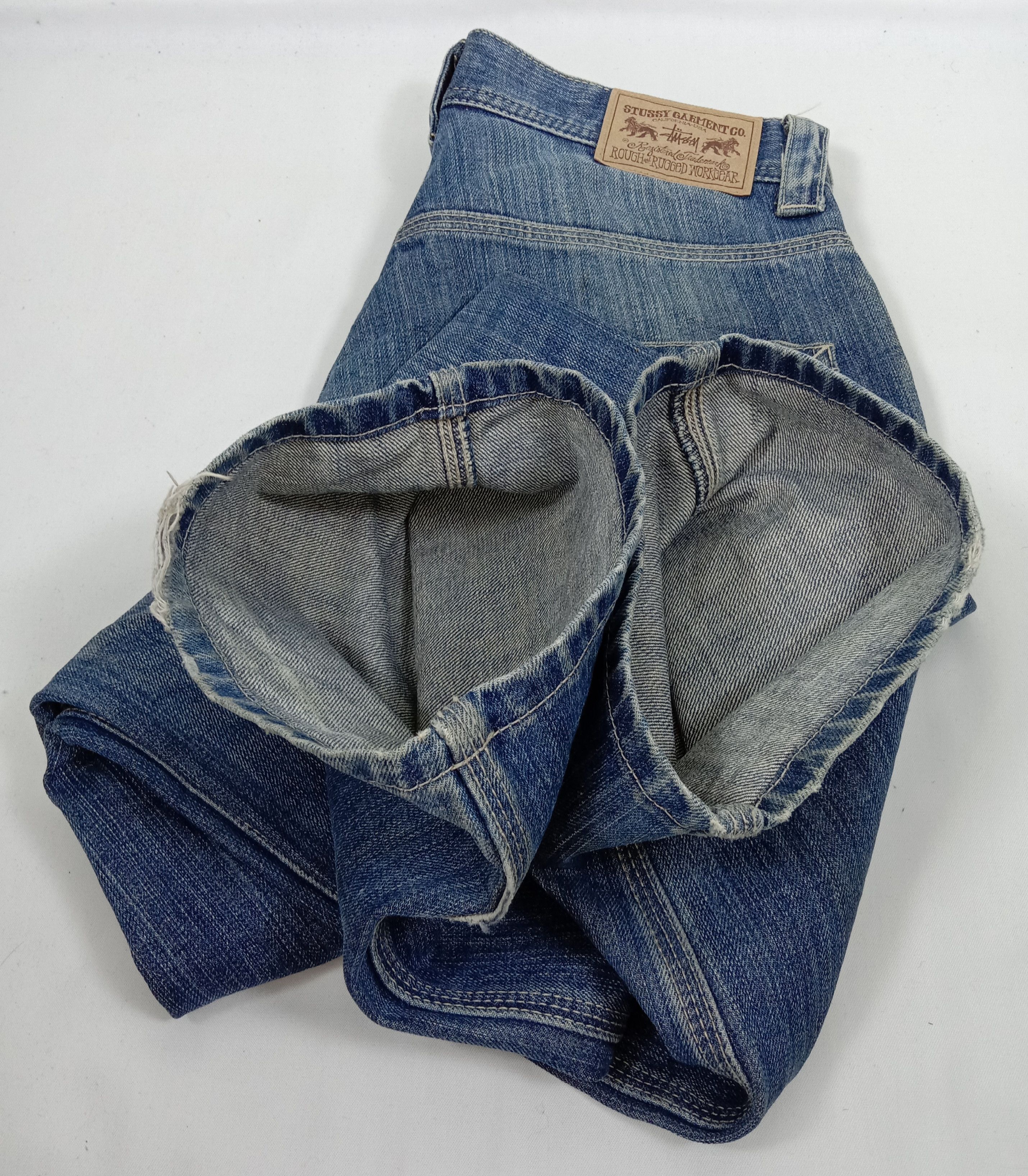 Stussy Vintage Stussy Rough & Rugged Carpenter Baggy Jeans Size US 32 / EU 48 - 19 Thumbnail