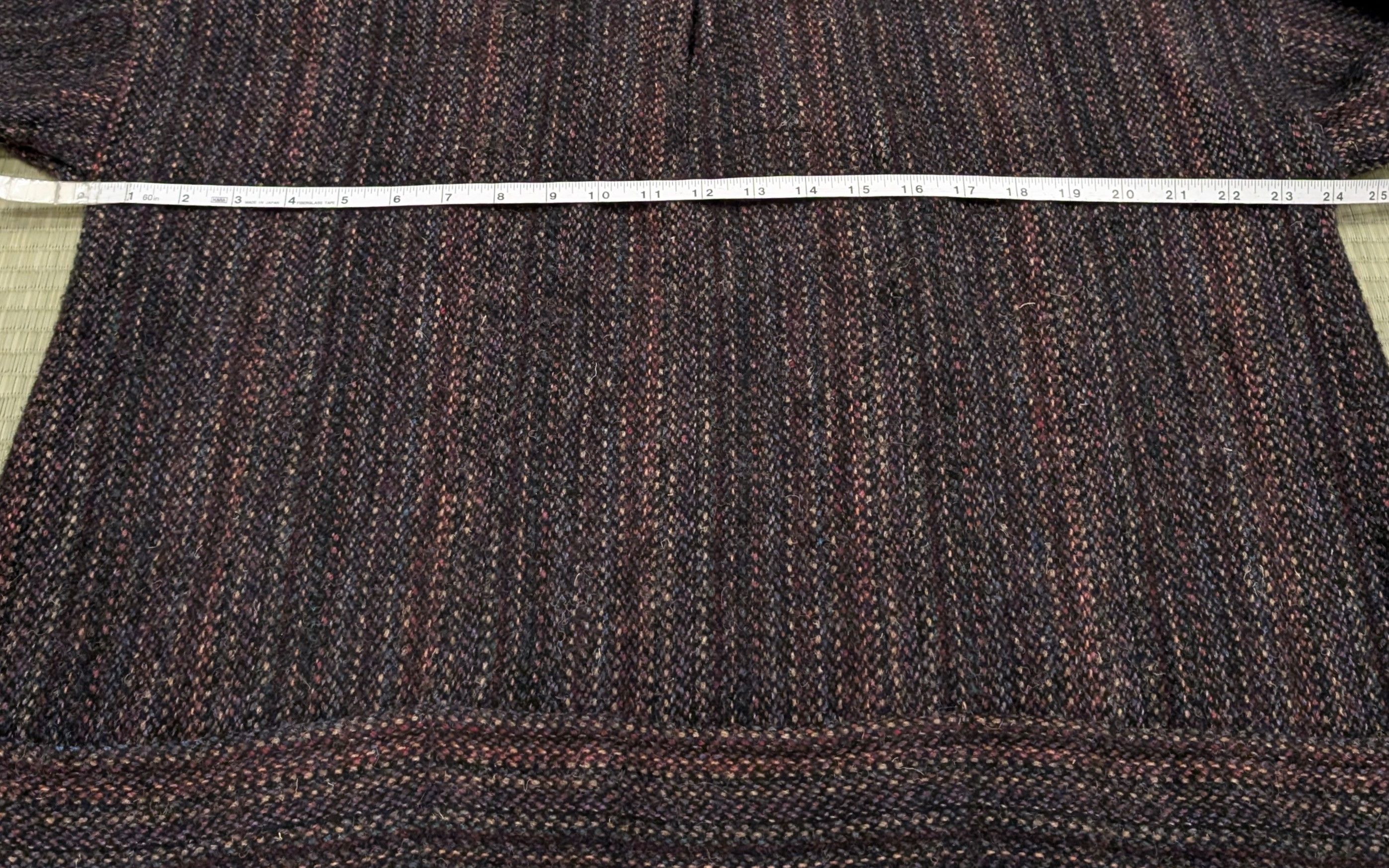 Other Vintage Cotswold 100% Wool Button Neck Sweater Made in UK Size US XL / EU 56 / 4 - 7 Thumbnail
