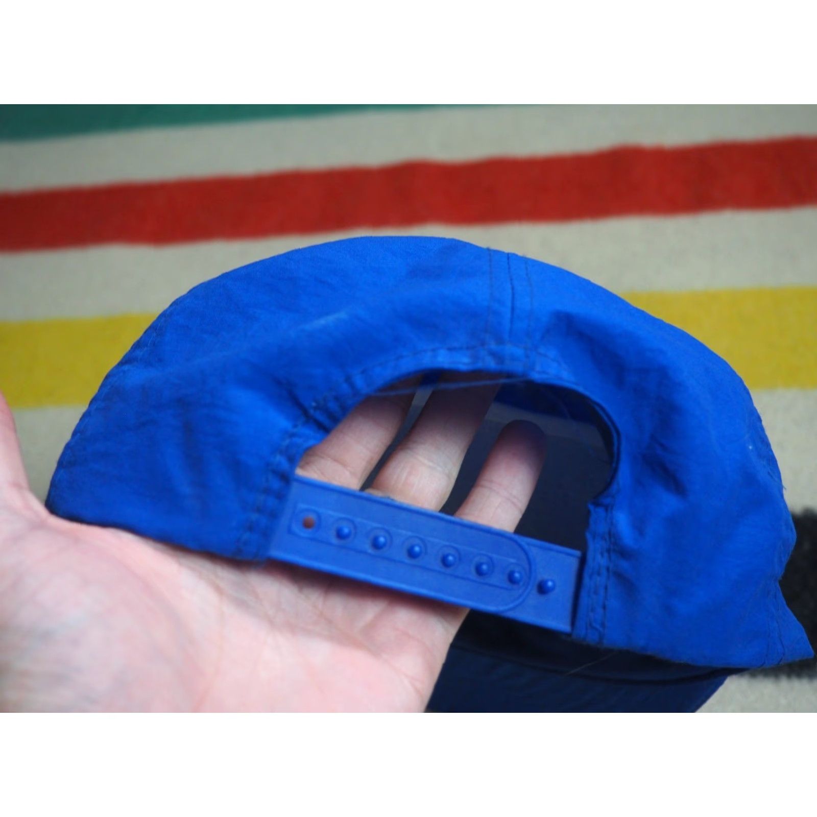 Vintage VTG 90s Seaworld Shamu Royal Blue Snapback Hat Cap OSFM Adjustable Nylon Trucker Men Women Boys Girls Size ONE SIZE - 6 Thumbnail