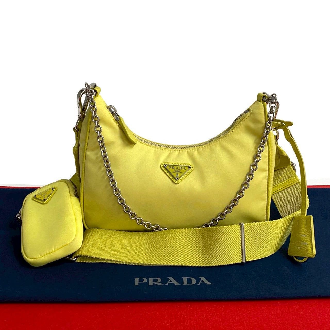 PRADA 2001 Light Yellow ハンドバッグ　ボストン PRADA 2001 Light Yellow ハンドバッグ ボストン 【公式通販】