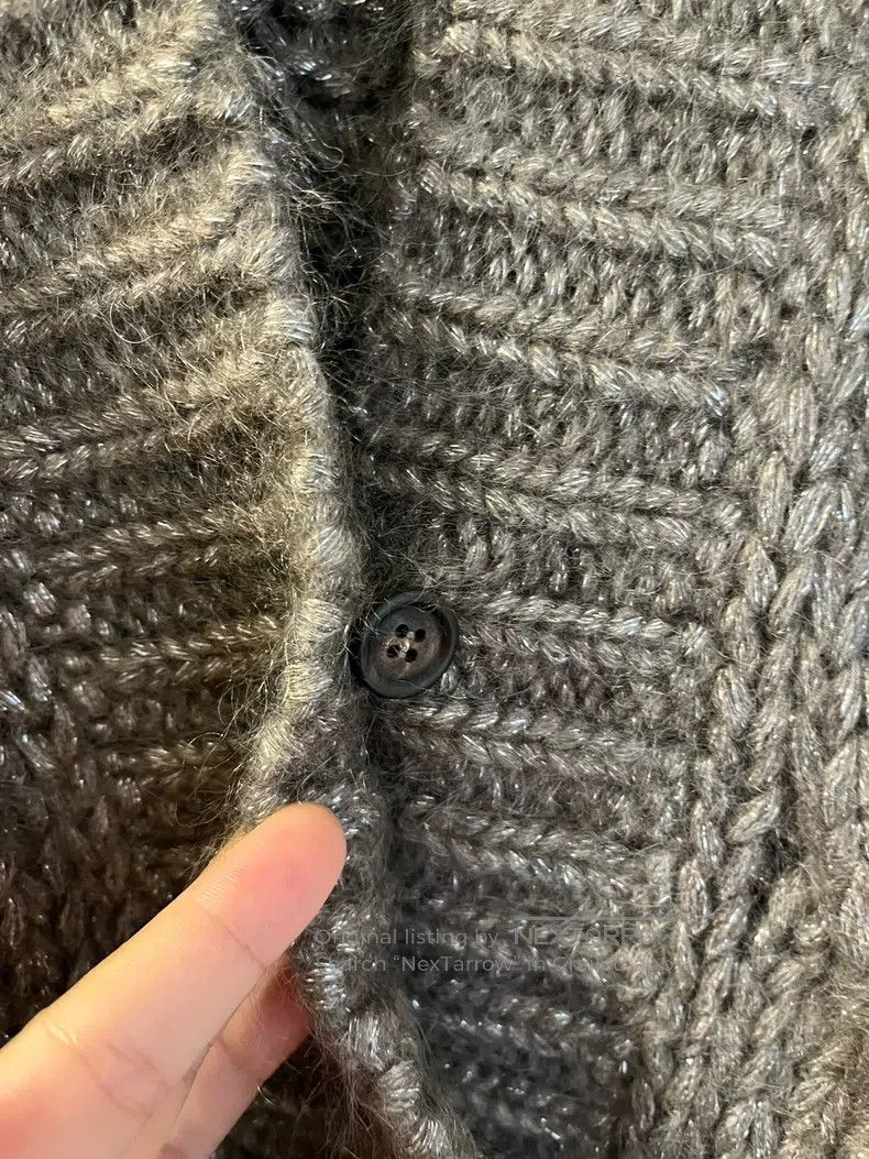 Brunello Cucinelli Brunello Cucinelli Cable-knit mohair cardigan open-front j Size S / US 4 / IT 40 - 6 Thumbnail