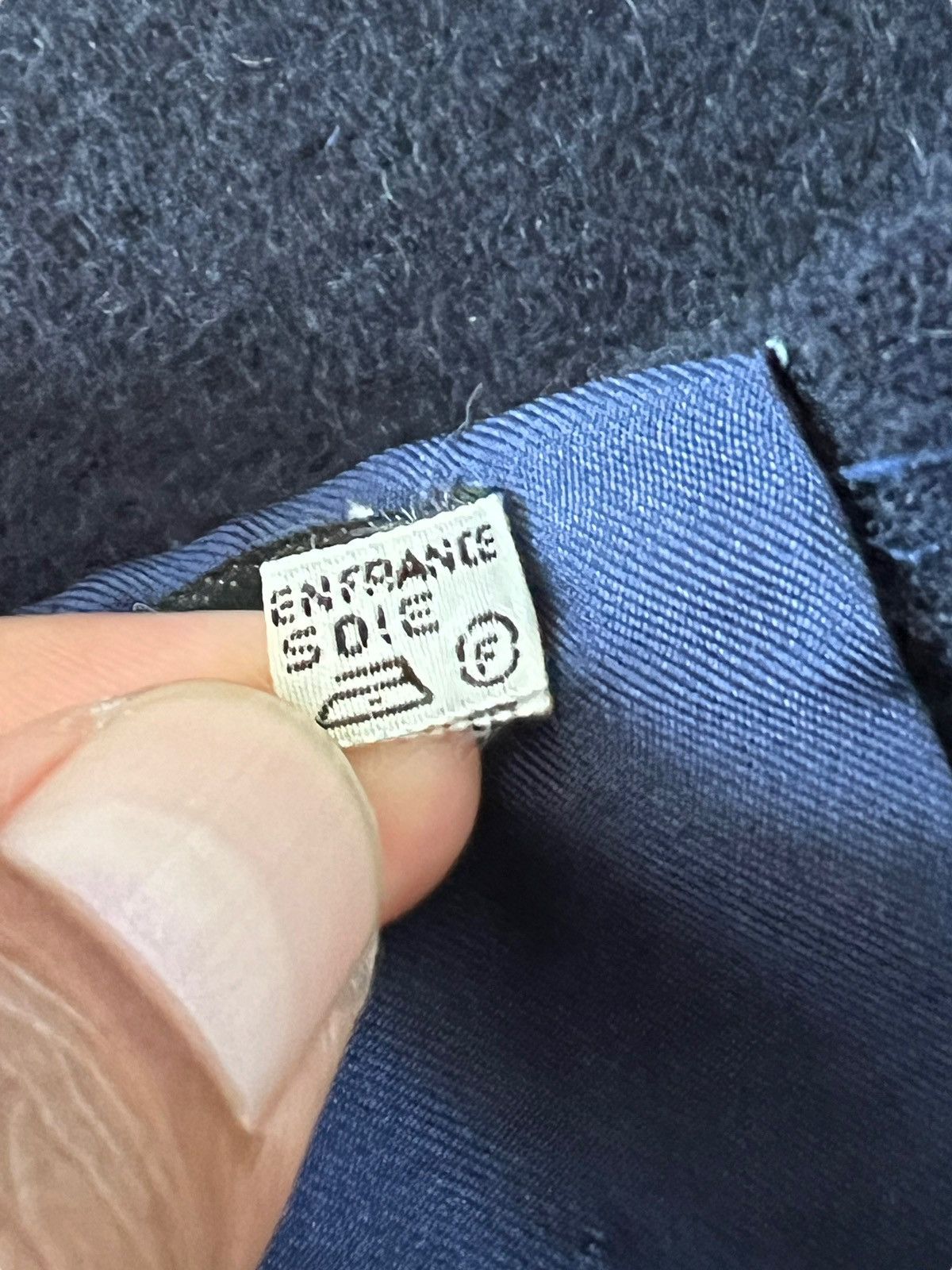 Vintage Hermes Double Sided Cashmere Silk Muffler