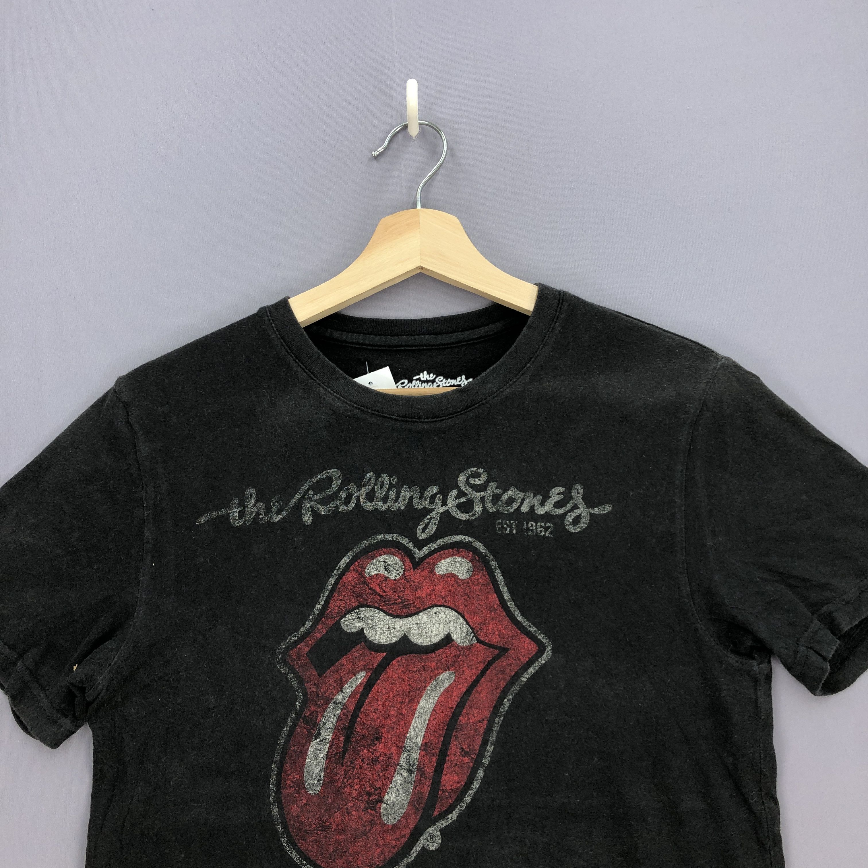 Band Tees × Vintage Vintage Y2K Rolling Stone T Shirt Rock Tour Band Tees Size US S / EU 44-46 / 1 - 2 Thumbnail