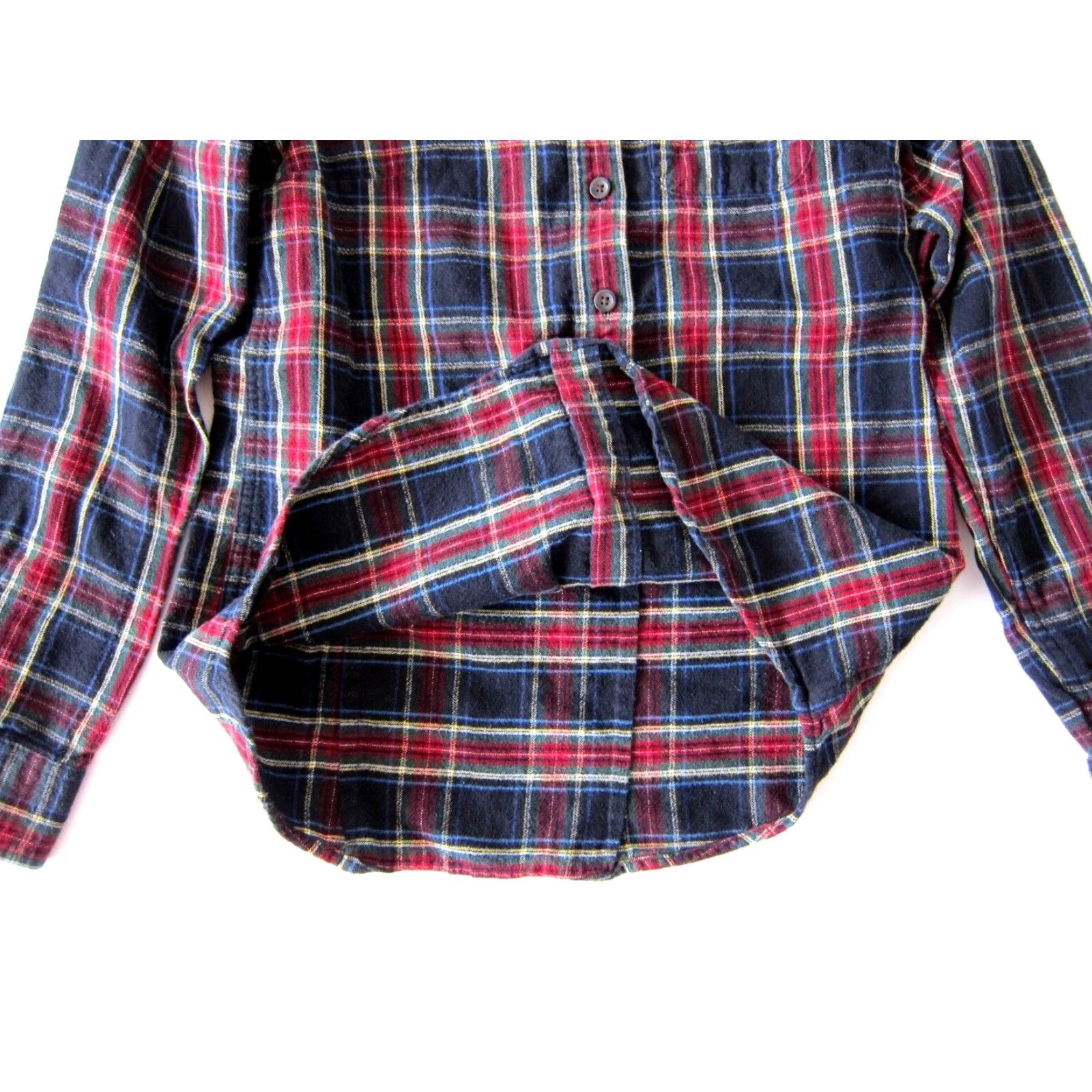 Vintage VINTAGE L.L. Bean Cotton Blue Red Plaid Flannel Button Down Shirt XXS Size XXS / US 00 / IT 34 - 6 Thumbnail