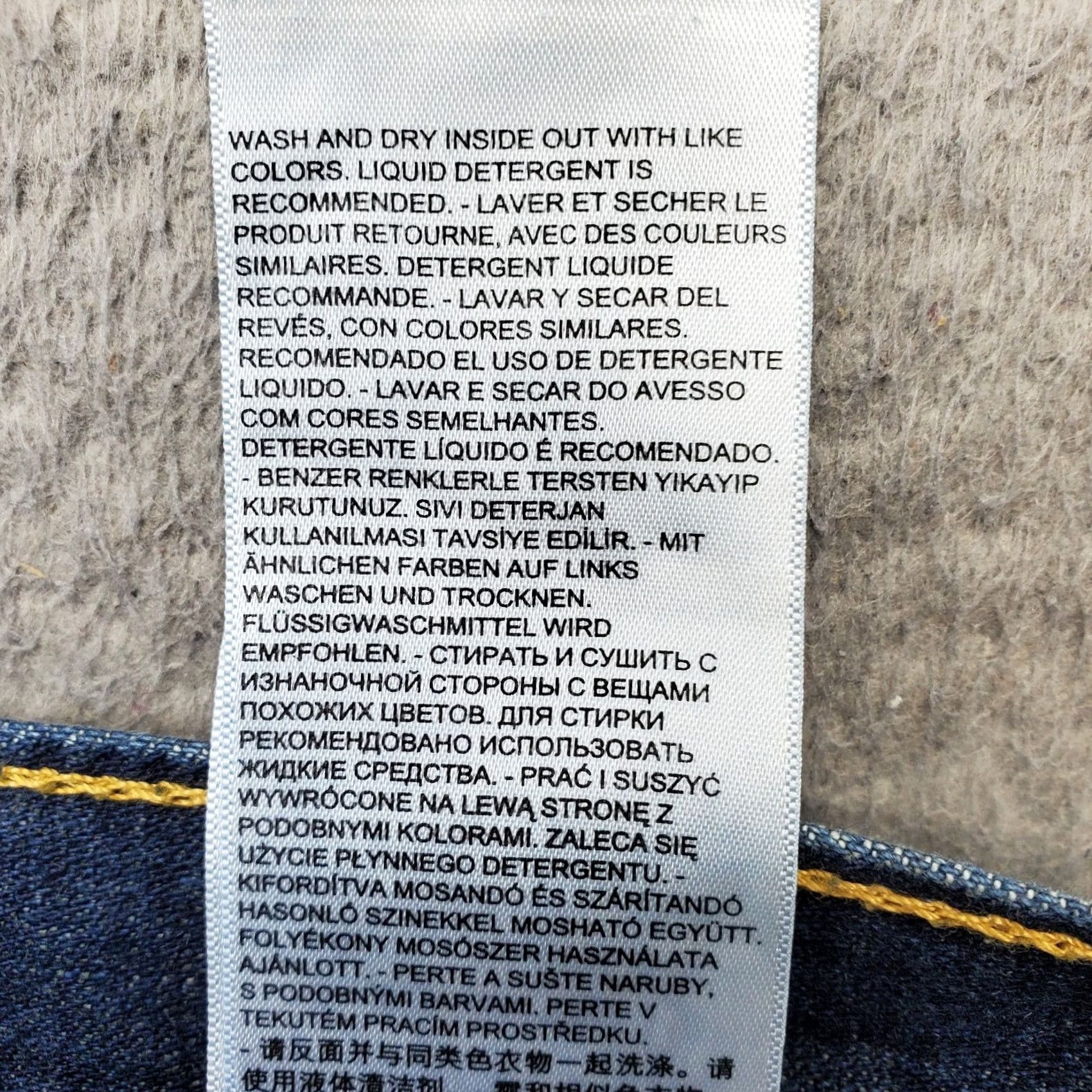 Levi's Levi's 569 Wide Leg Jeans Mens 38/30 Blue Denim Solid High Waist Red Tab Jeans Mens Size US 38 / EU 54 - 7 Thumbnail