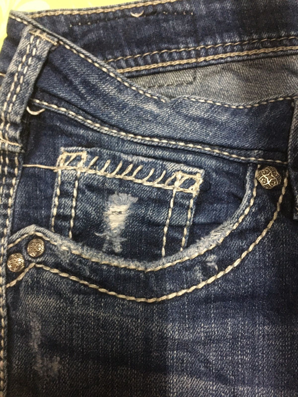 Silver Jeans Co. × Vintage Silver jeans aiko baby boot Size 32" / US 10 / IT 46 - 8 Thumbnail