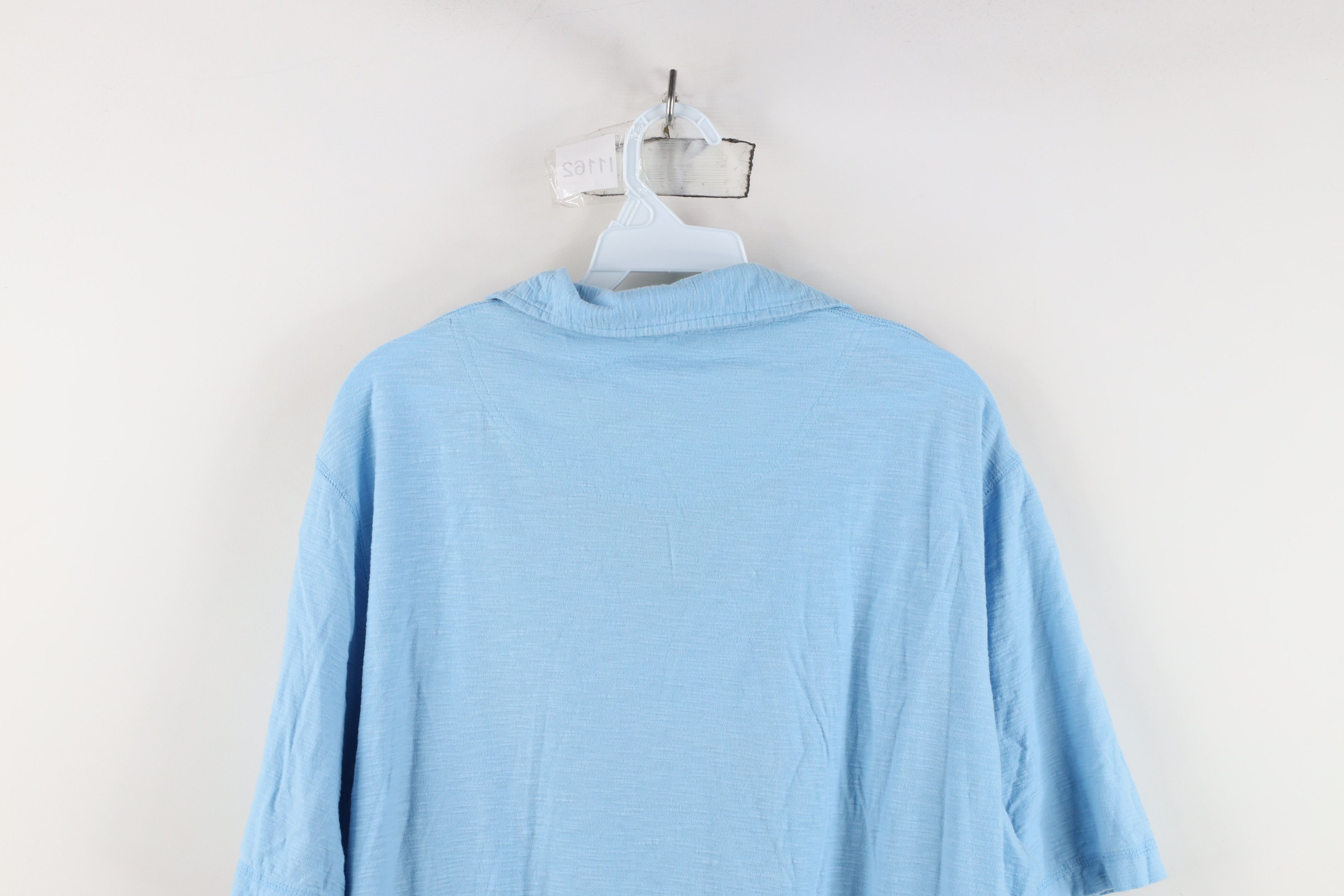 Nat Nast Nat Nast Luxury Originals Cotton Jersey Knit Polo Blue Size US M / EU 48-50 / 2 - 10 Thumbnail