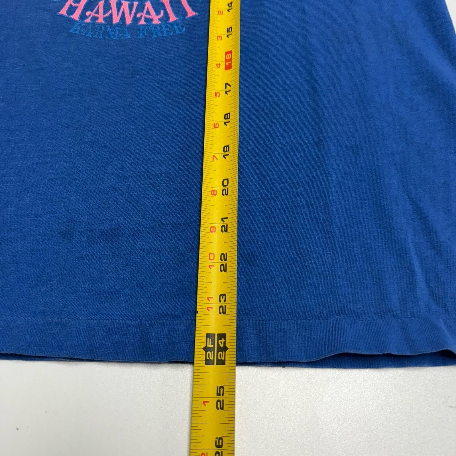 Vintage Vintage 80s Hawaii Hanauma Bay T Shirt Mens Large 21x24 Blue Size US L / EU 52-54 / 3 - 10 Thumbnail