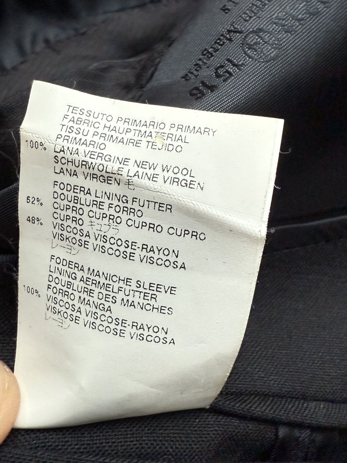 Maison Margiela Early Martin Margiela Line 14 Black Wool Blazer Jacket 44 Size US S / EU 44-46 / 1 - 18 Thumbnail
