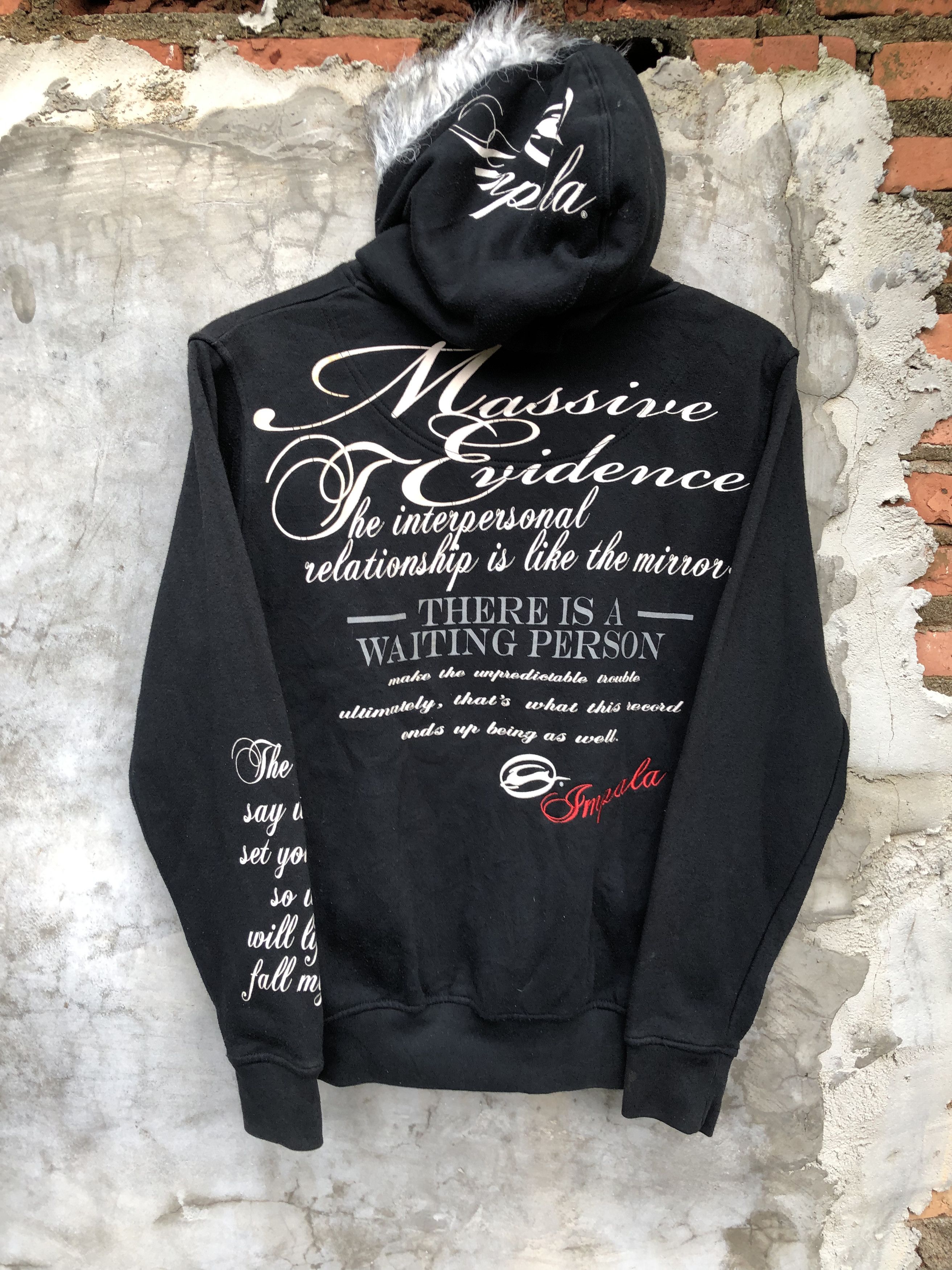 If Six Was Nine Impala poem fur hoodie Size US M / EU 48-50 / 2 - 4 Thumbnail