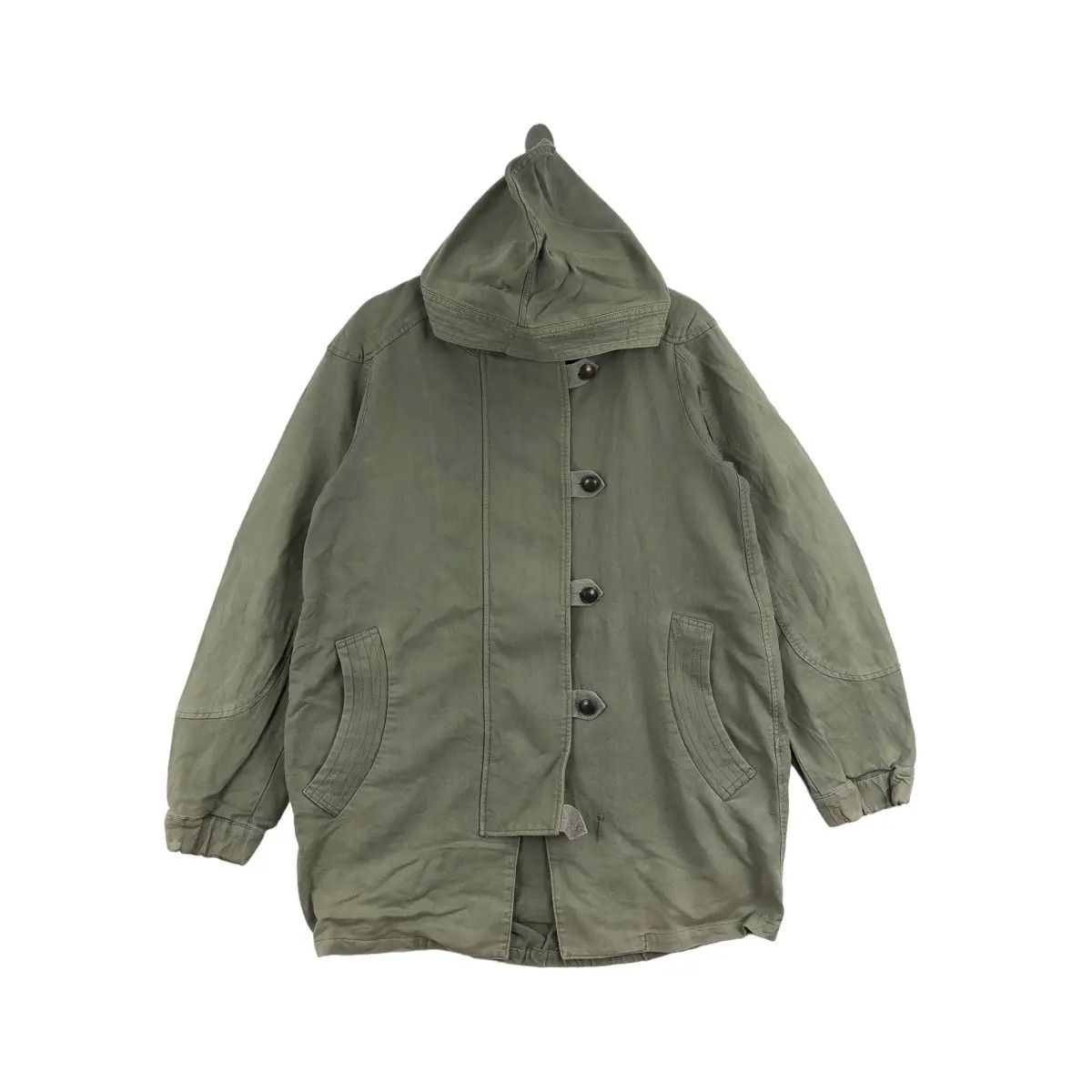 Tsumori Chisato ISSEY MIYAKE Tsumori Chisato Collection Trench Coat Hoodie Size US L / EU 52-54 / 3 - 1 Thumbnail