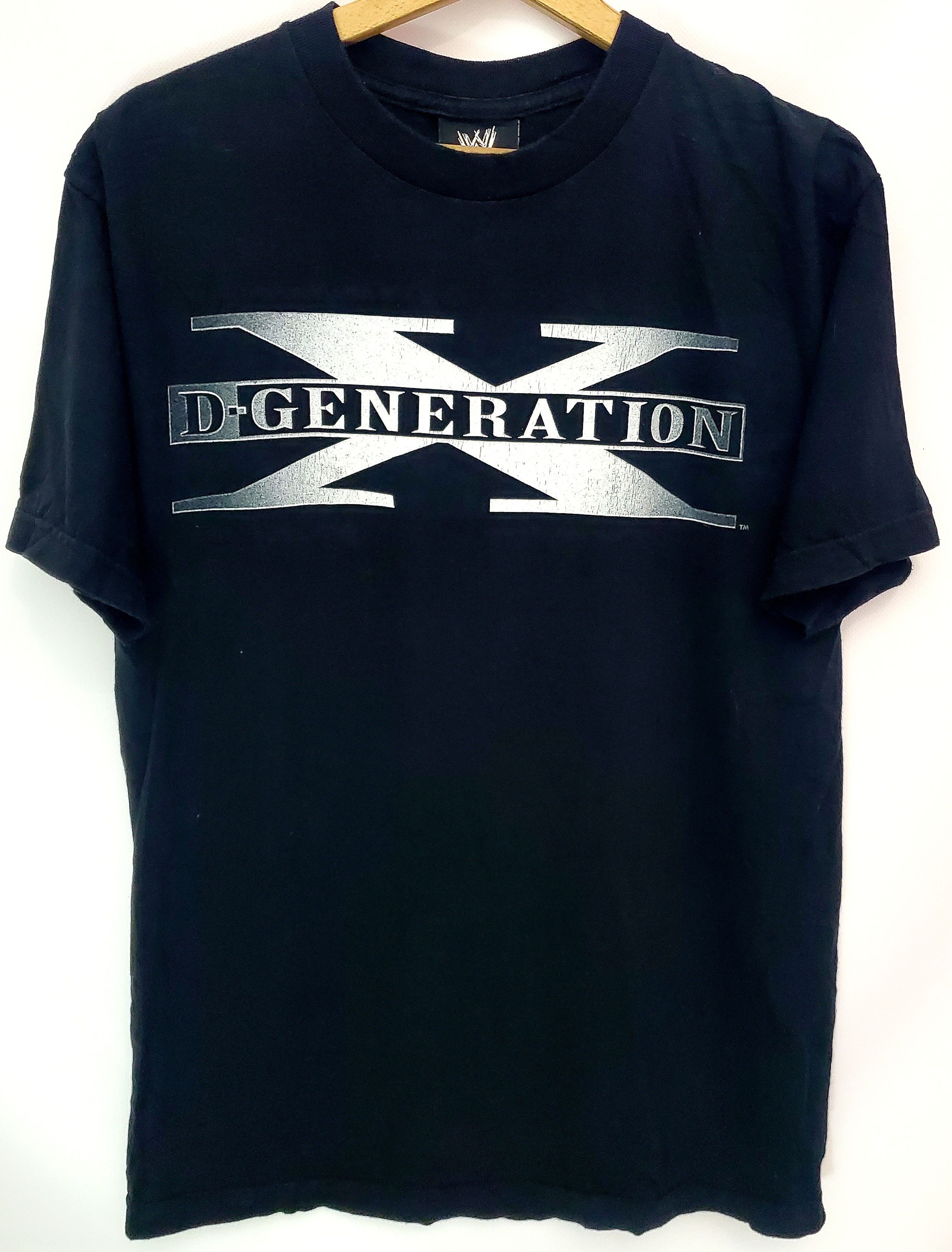 Vintage × WWE × WWF Vintage OFFICIAL D-GENERATION X TWO WORDS T-shirt M Size US M / EU 48-50 / 2 - 2 Thumbnail