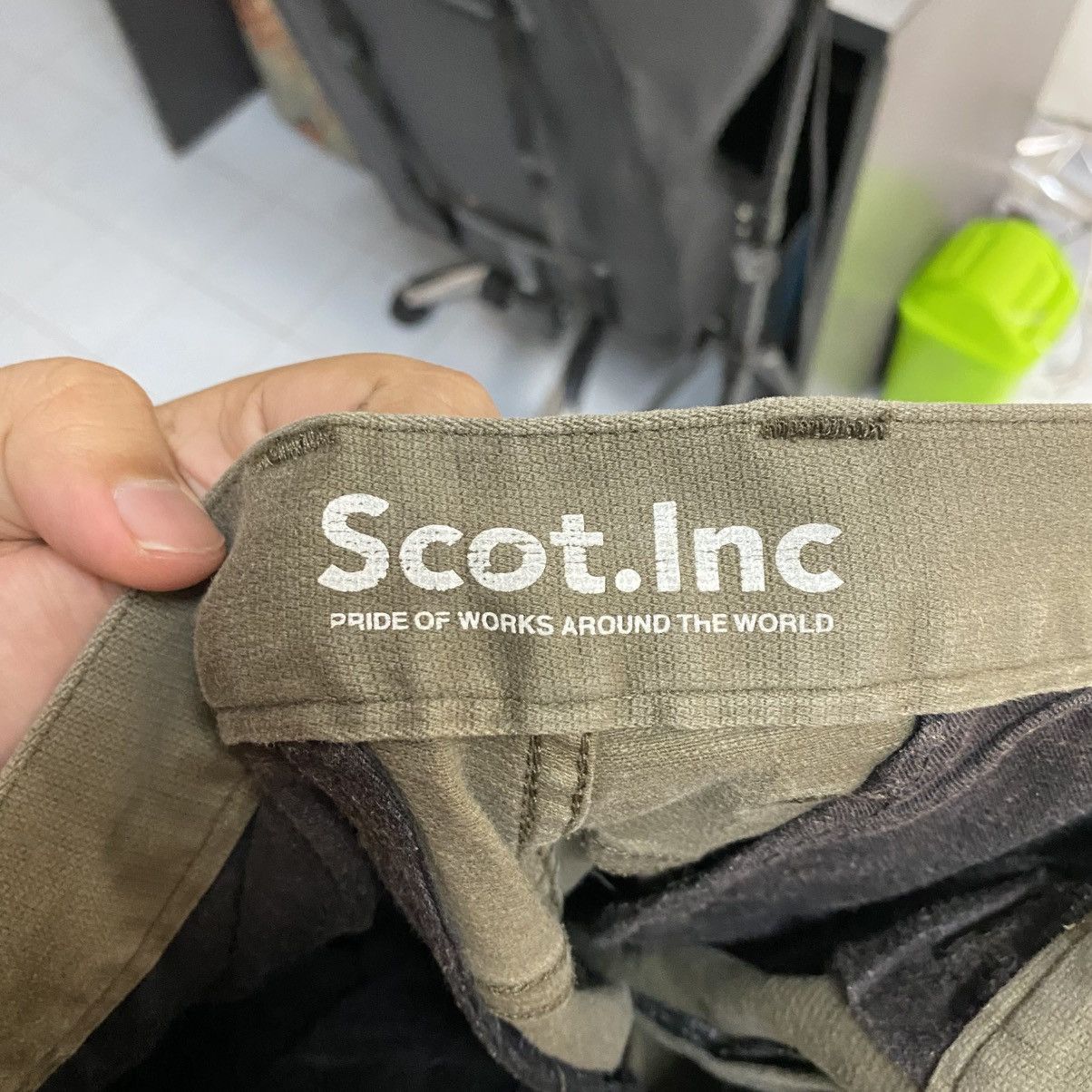 Japanese Brand DL Scot Inc Green Cargo Multipocket Pants #C1221 Size US 32 / EU 48 - 21 Thumbnail