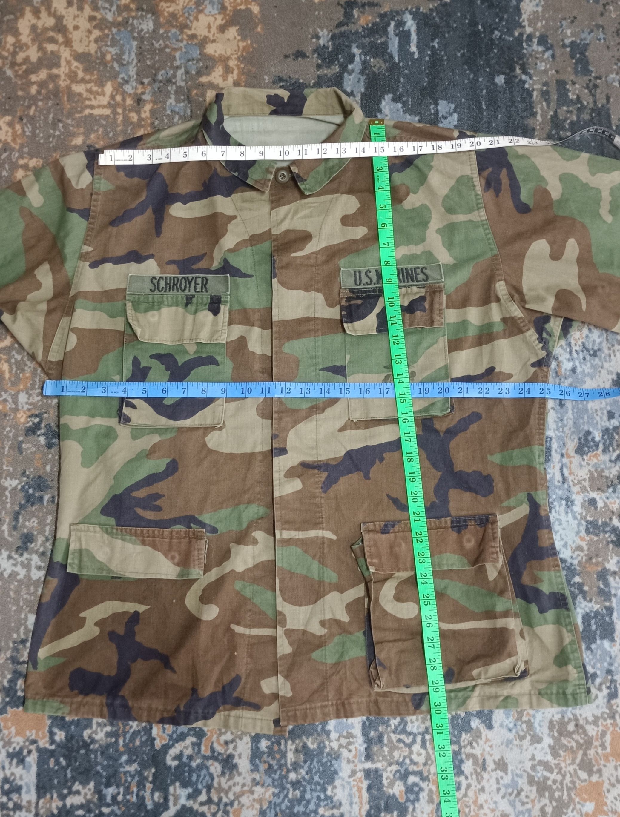 US Marines Military Woodland Camouflage