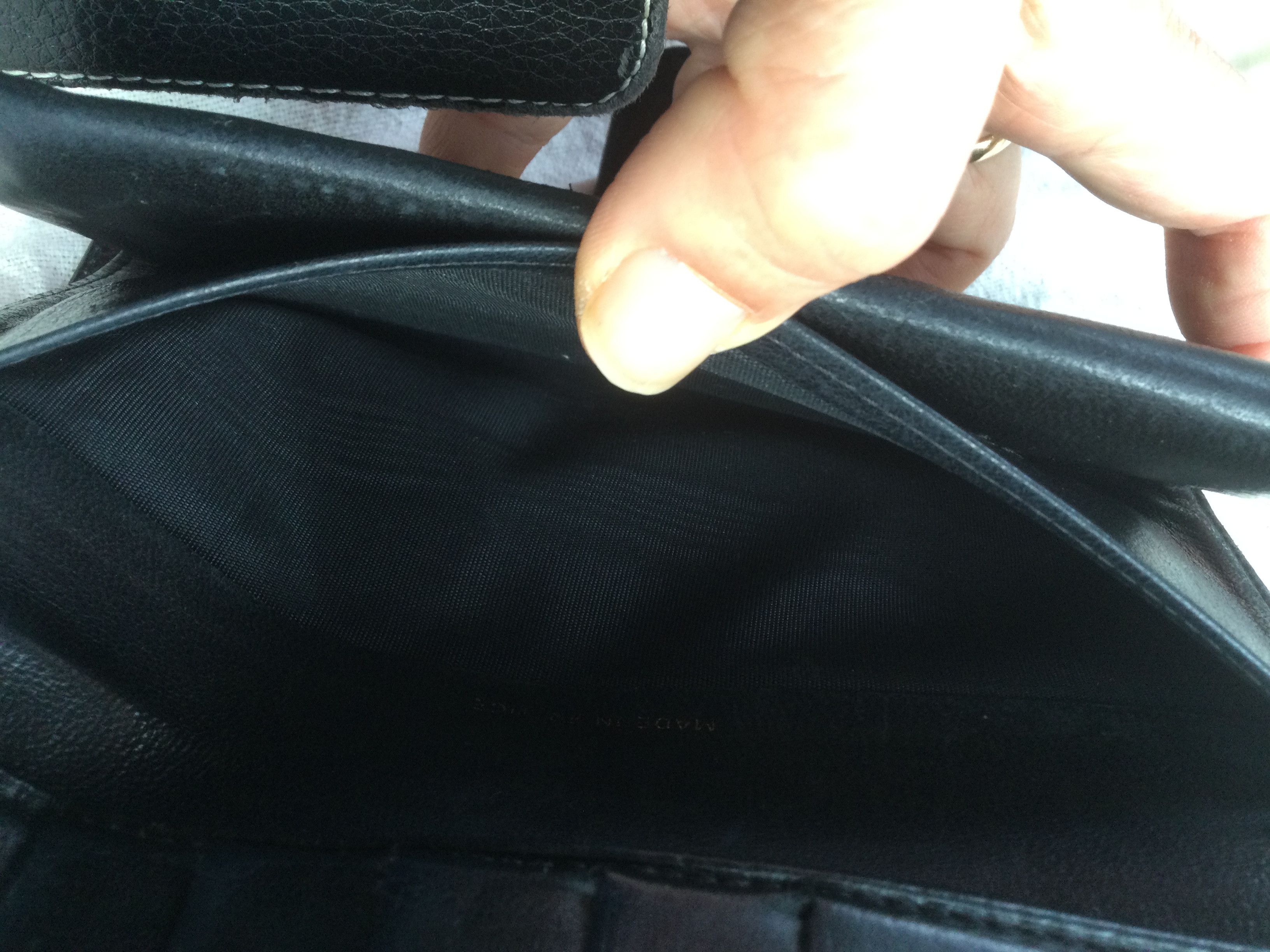 Chanel Vintage Chanel Black Caviar Leather CC Long Wallet. Size ONE SIZE - 8 Thumbnail