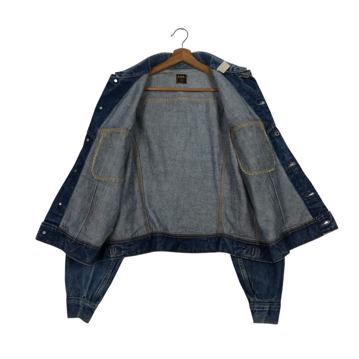 Lee 🔥VINTAGE 80’s TRUCKER DENIM JACKET LEE MADE IN CANADA Size US M / EU 48-50 / 2 - 15 Thumbnail
