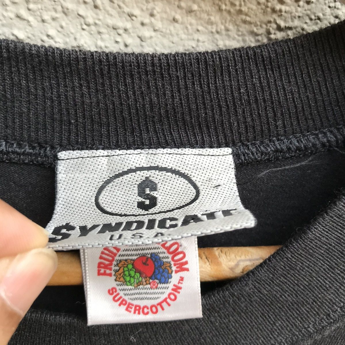 Rap Tees × Vintage Vintage 90s RHYME SYNDICATE rap tee Size US XL / EU 56 / 4 - 4 Thumbnail