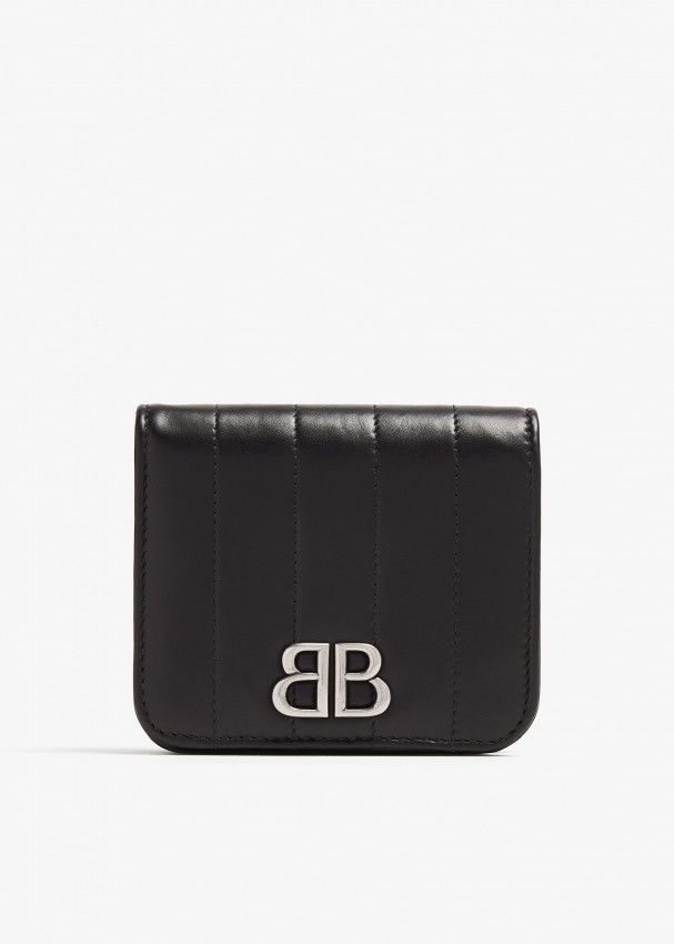 Balenciaga o1bcso1str0325 Size: OS / Monaco Flap Coin And Card Holder Size ONE SIZE - 1 Thumbnail